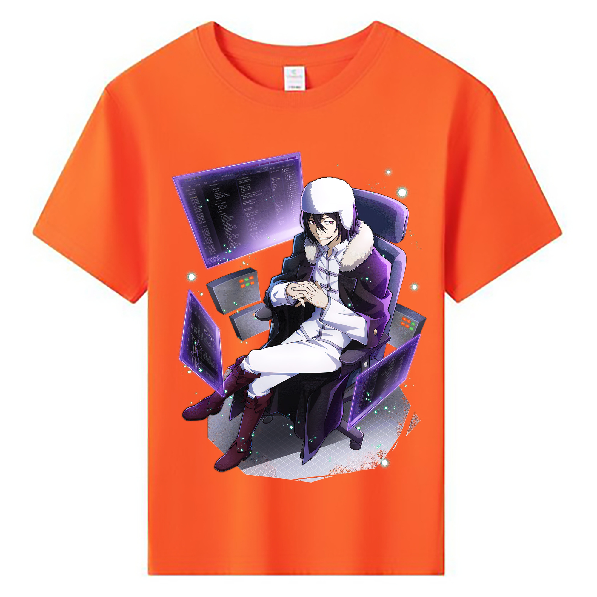 （画像用） 文豪ストレイドッグス Bungo Stray Dogs 綿100％キッズTシャツ（フロントプリント）