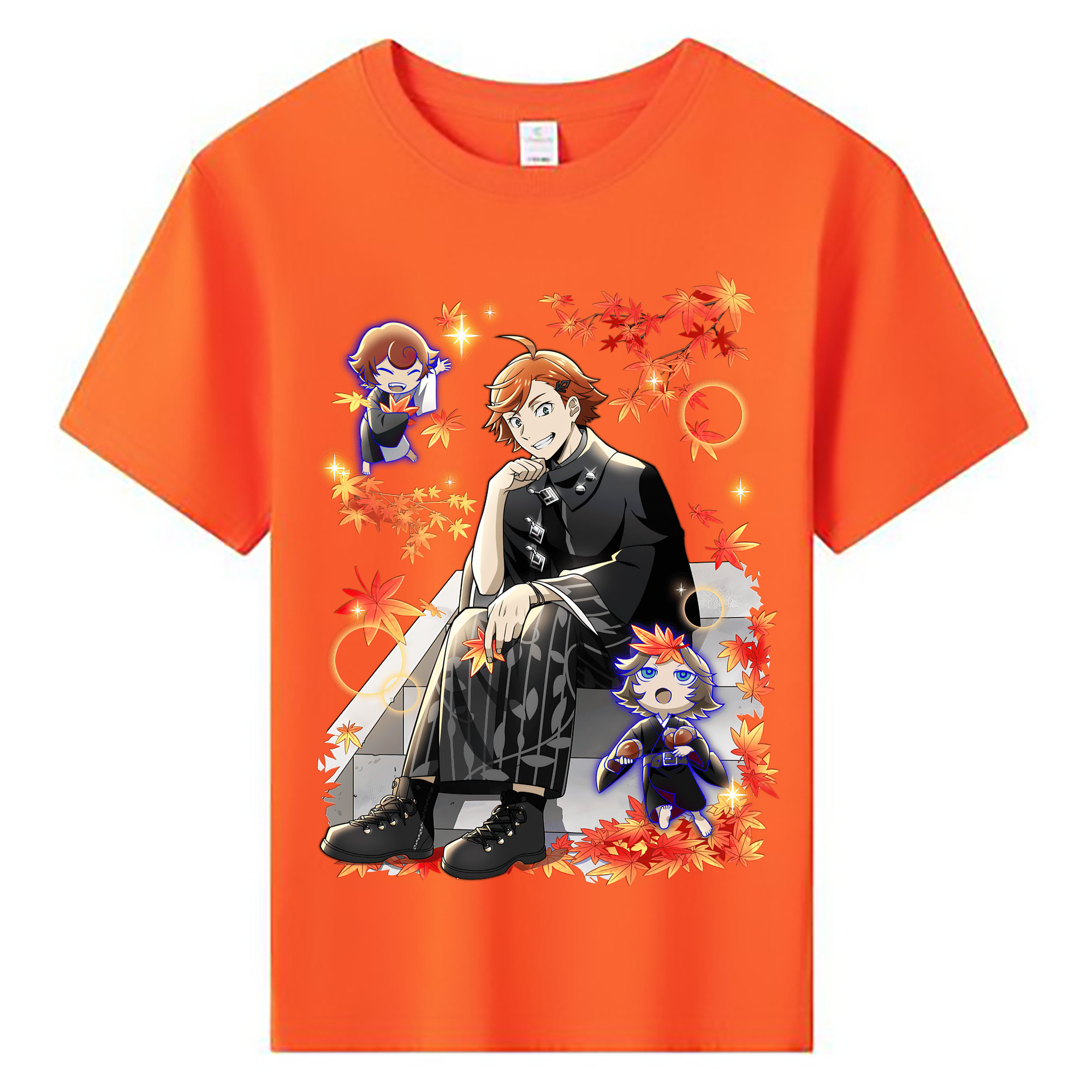（画像用） 文豪ストレイドッグス Bungo Stray Dogs 綿100％キッズTシャツ（フロントプリント）