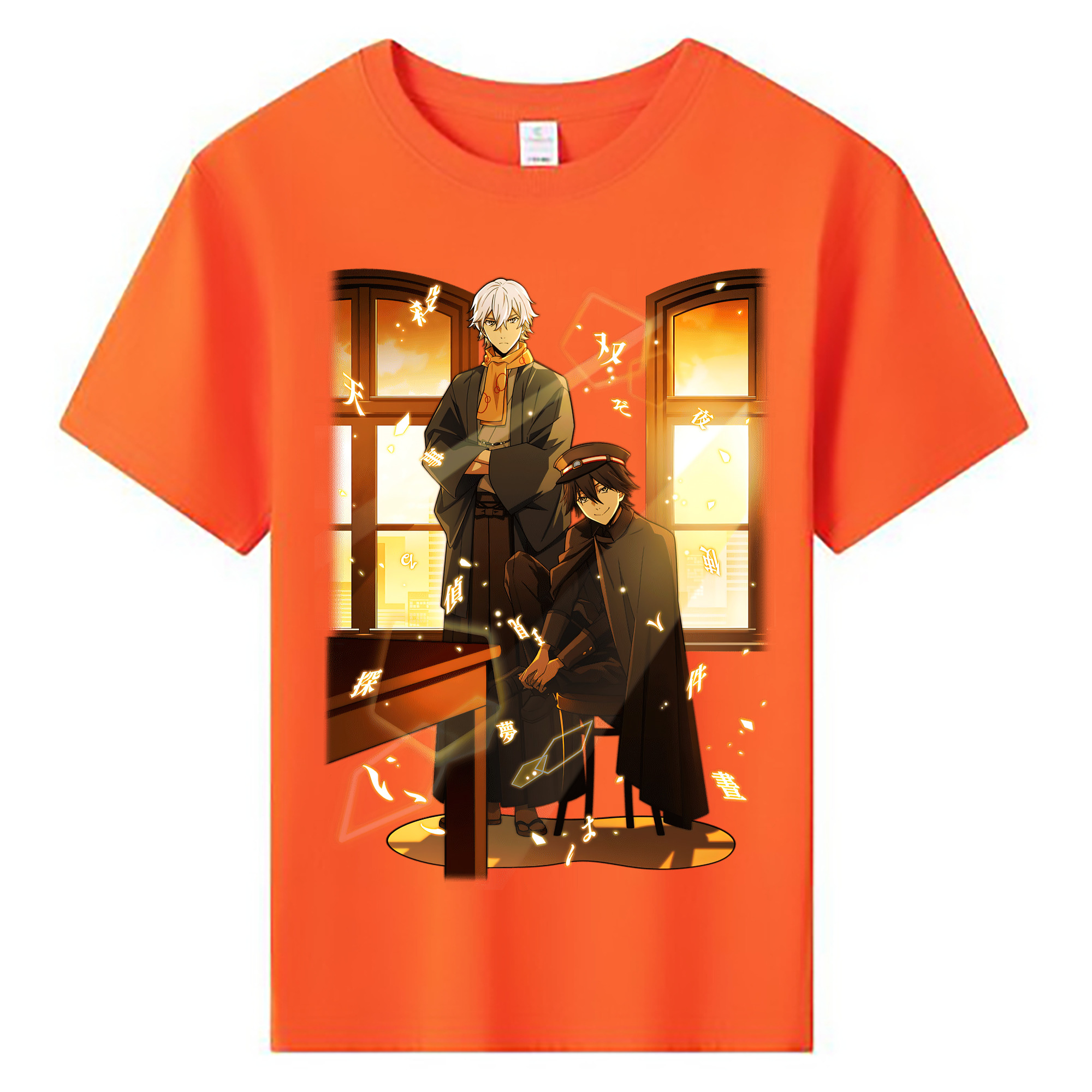 （画像用） 文豪ストレイドッグス Bungo Stray Dogs 綿100％キッズTシャツ（フロントプリント）