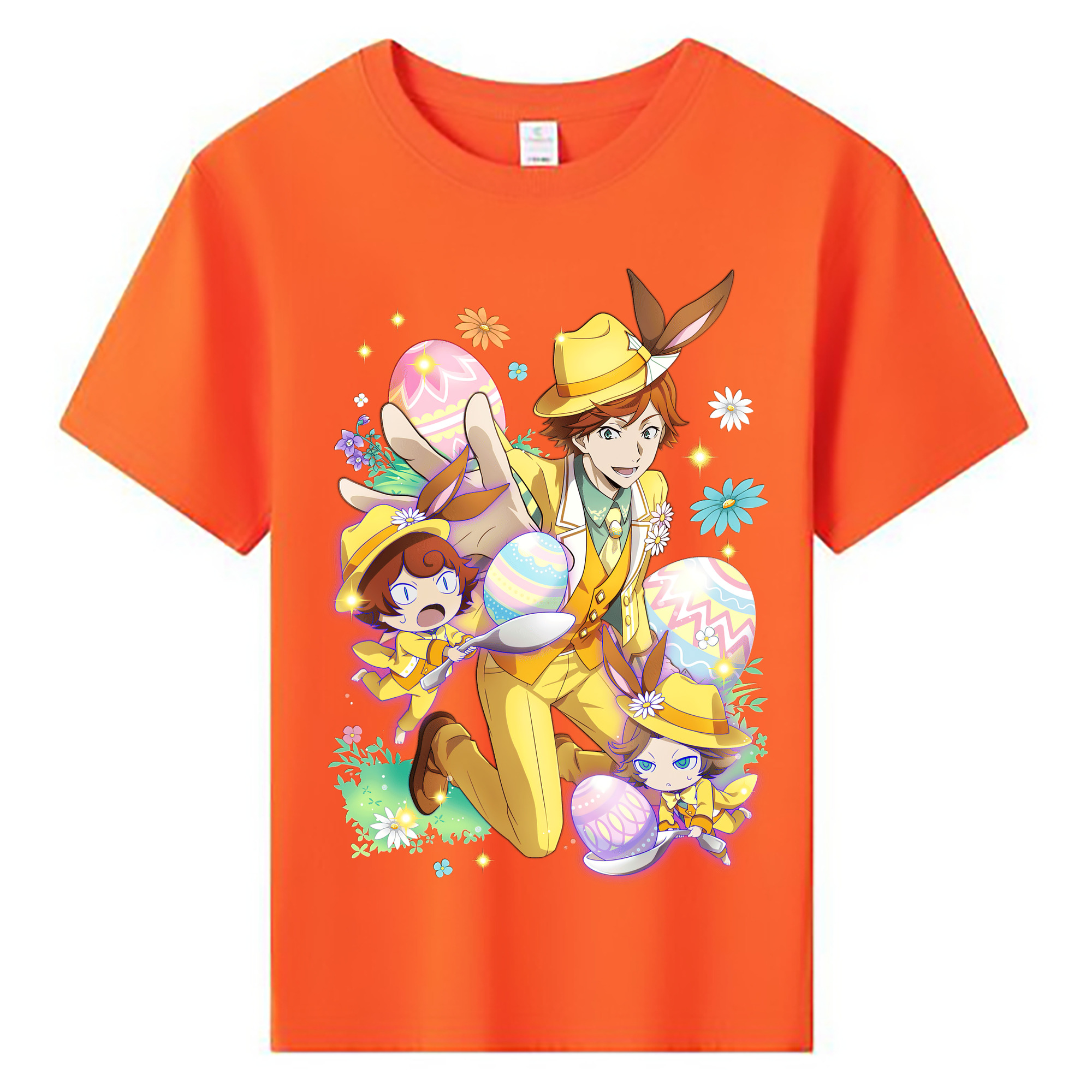 （画像用） 文豪ストレイドッグス Bungo Stray Dogs 綿100％キッズTシャツ（フロントプリント）