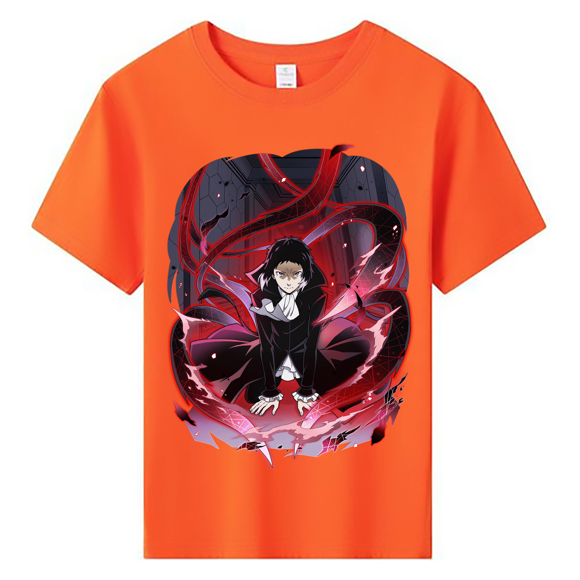 （画像用） 文豪ストレイドッグス Bungo Stray Dogs 綿100％キッズTシャツ（フロントプリント）