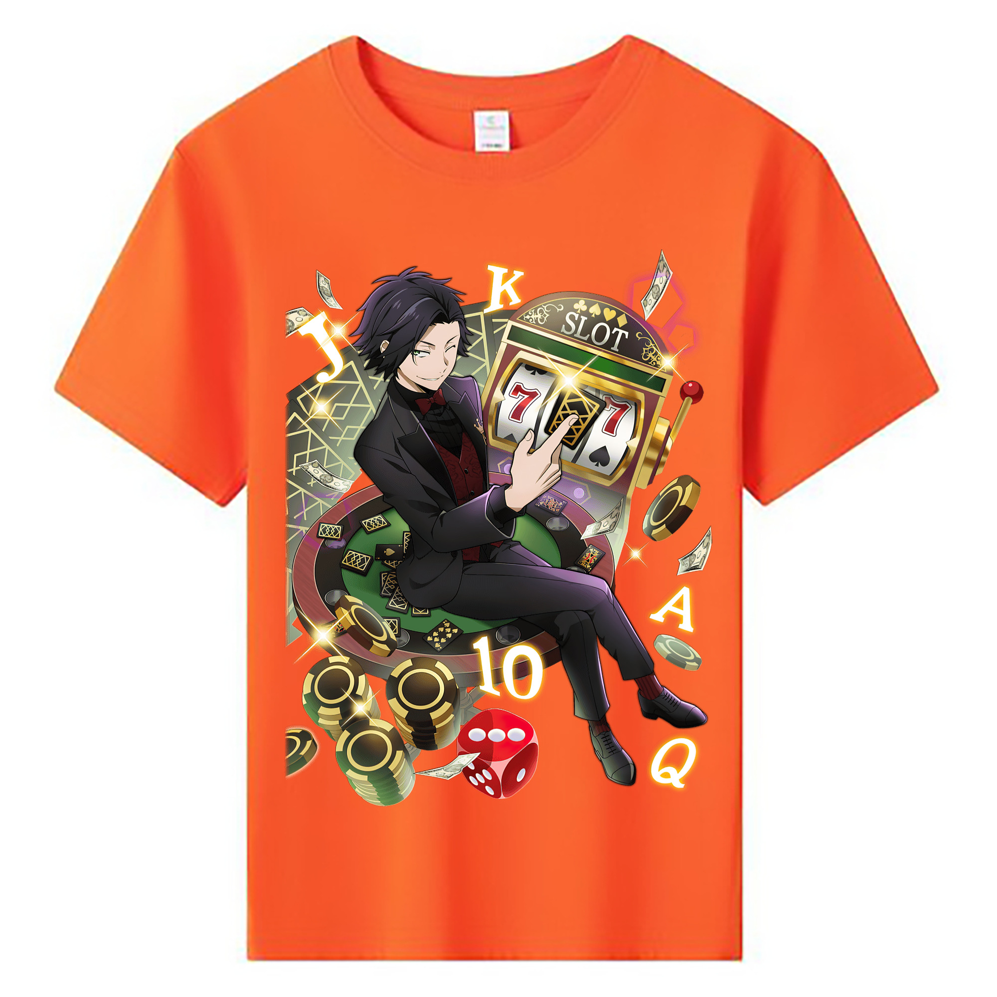 （画像用） 文豪ストレイドッグス Bungo Stray Dogs 綿100％キッズTシャツ（フロントプリント）