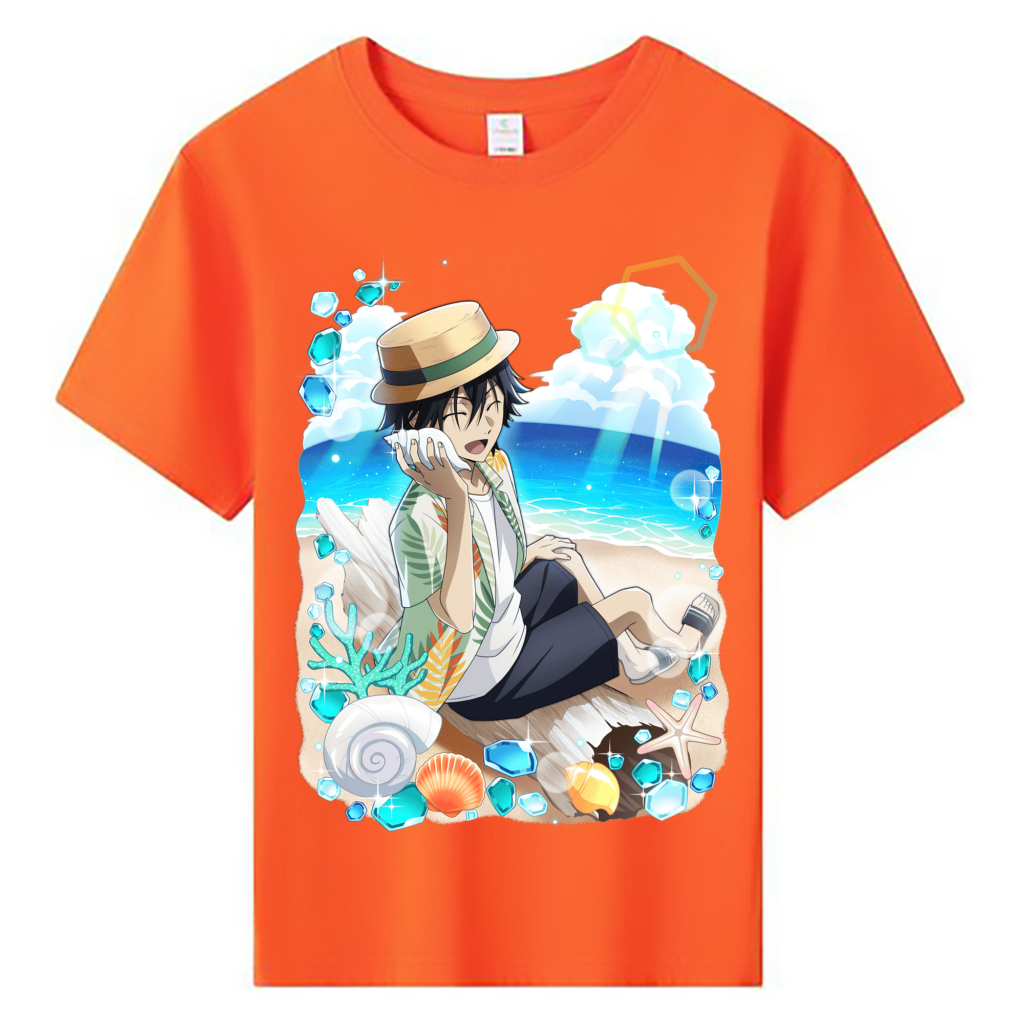 （画像用） 文豪ストレイドッグス Bungo Stray Dogs 綿100％キッズTシャツ（フロントプリント）