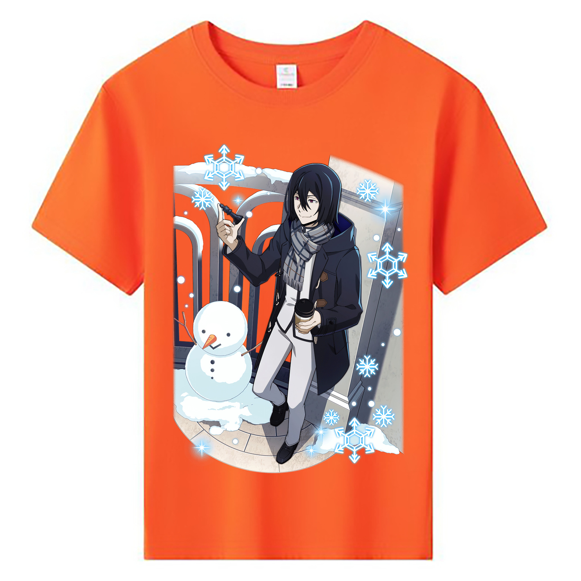 （画像用） 文豪ストレイドッグス Bungo Stray Dogs 綿100％キッズTシャツ（フロントプリント）