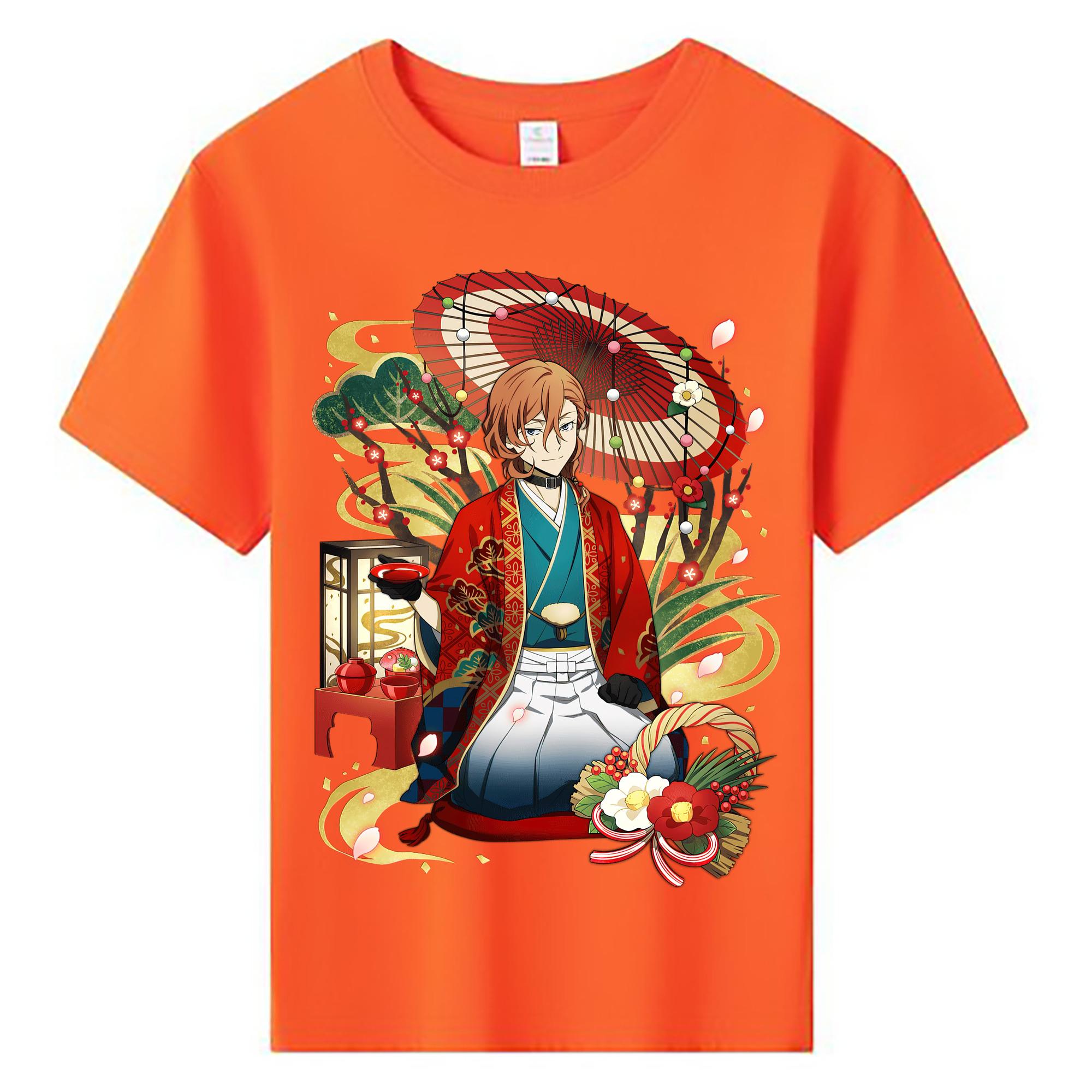（画像用） 文豪ストレイドッグス Bungo Stray Dogs 綿100％キッズTシャツ（フロントプリント）