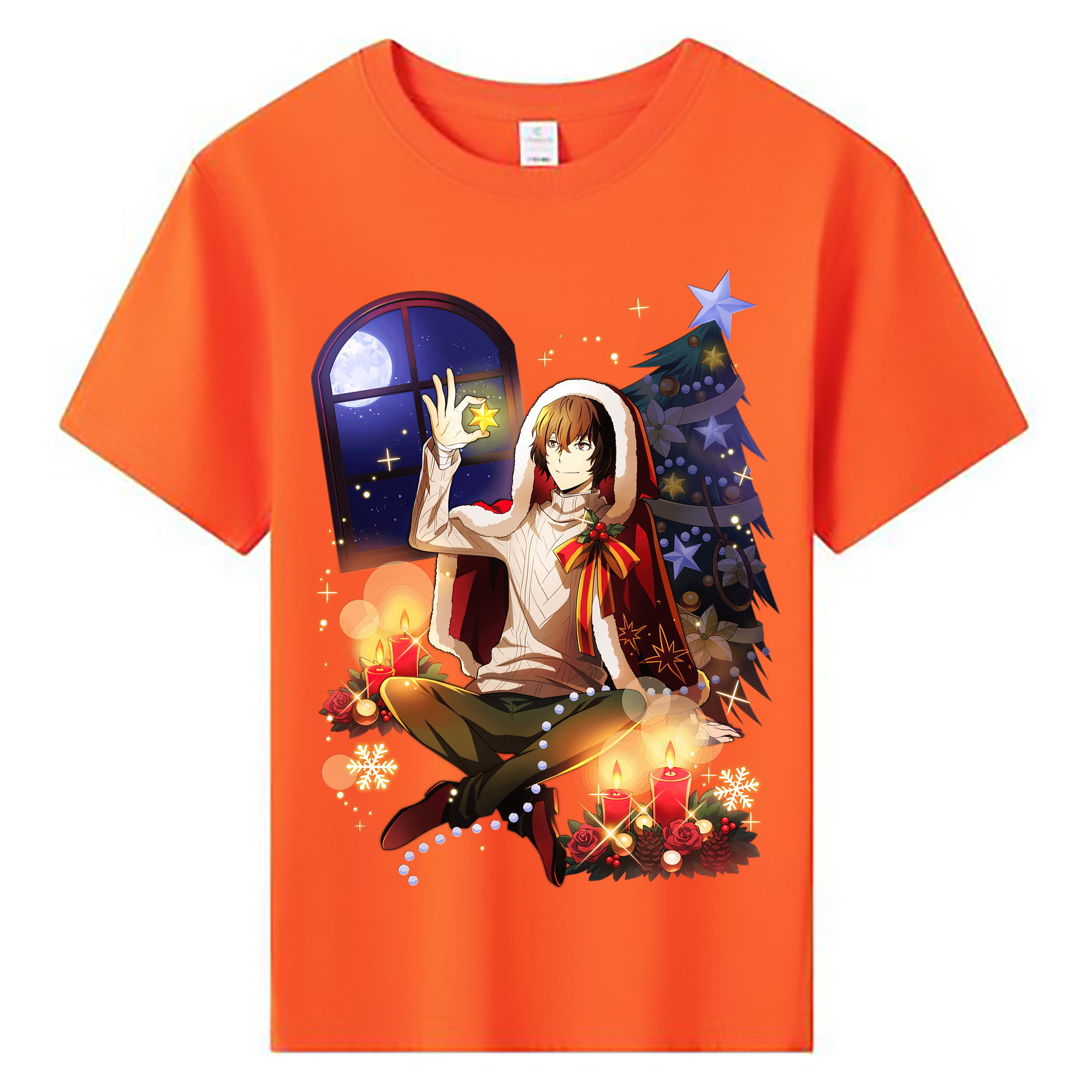（画像用） 文豪ストレイドッグス Bungo Stray Dogs 綿100％キッズTシャツ（フロントプリント）