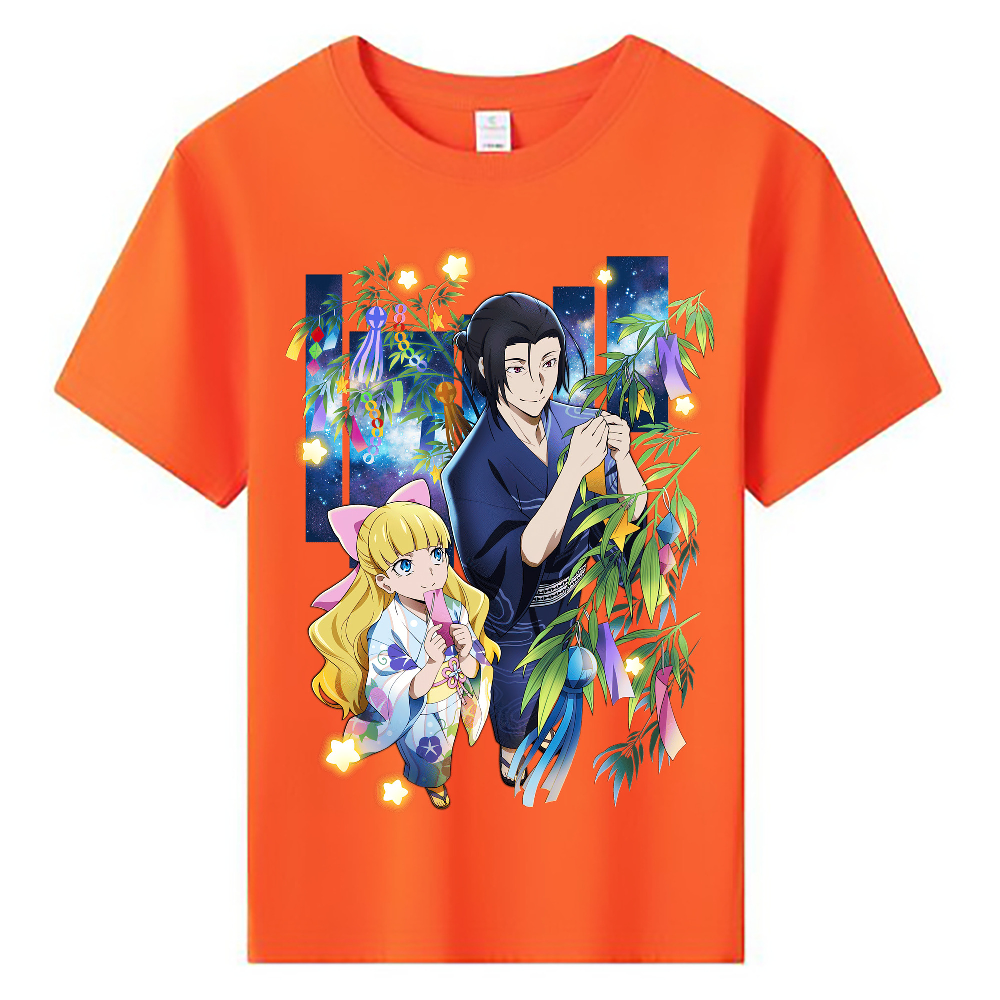 文豪ストレイドッグス Bungo Stray Dogs 綿100％キッズTシャツ（フロントプリント）