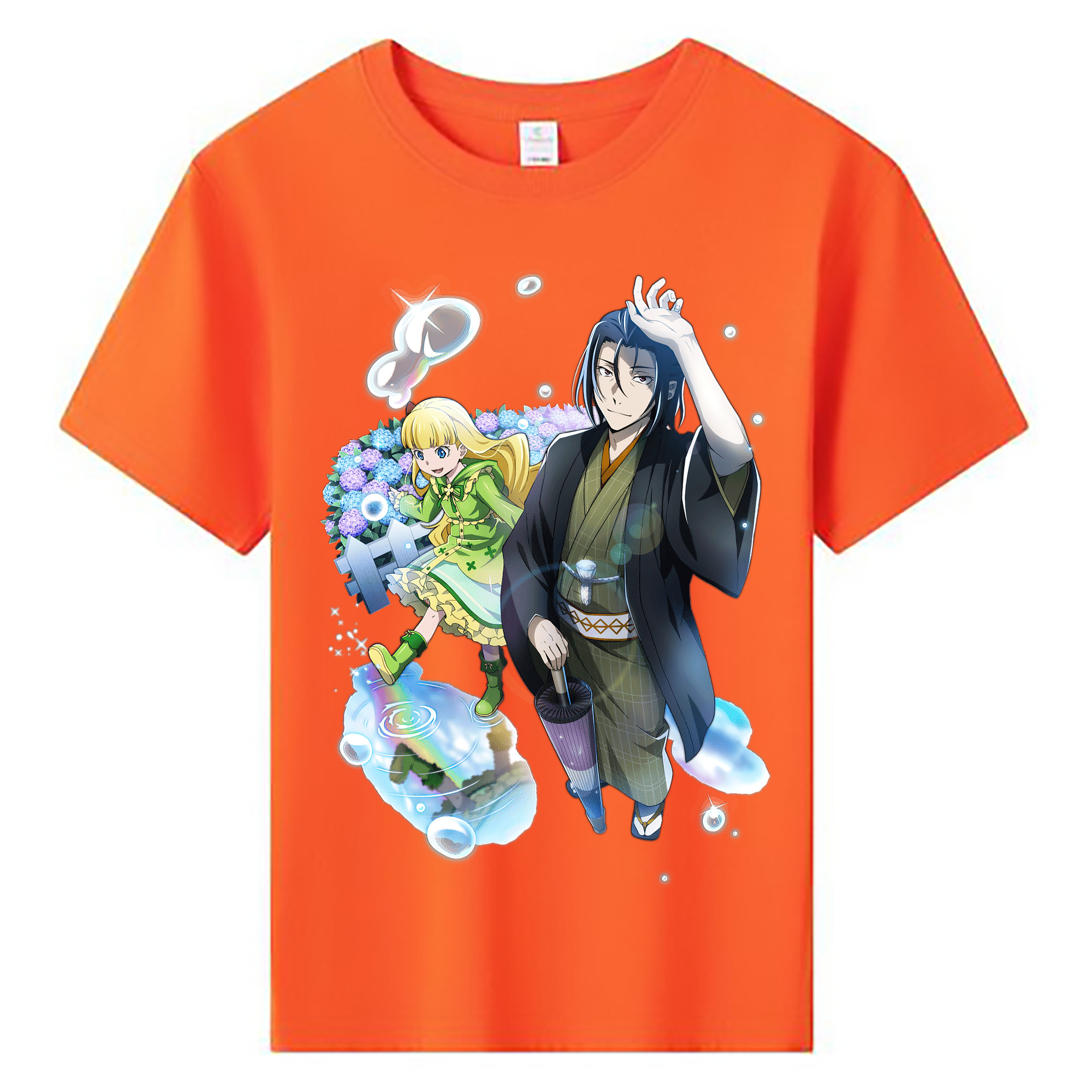 （画像用） 文豪ストレイドッグス Bungo Stray Dogs 綿100％キッズTシャツ（フロントプリント）