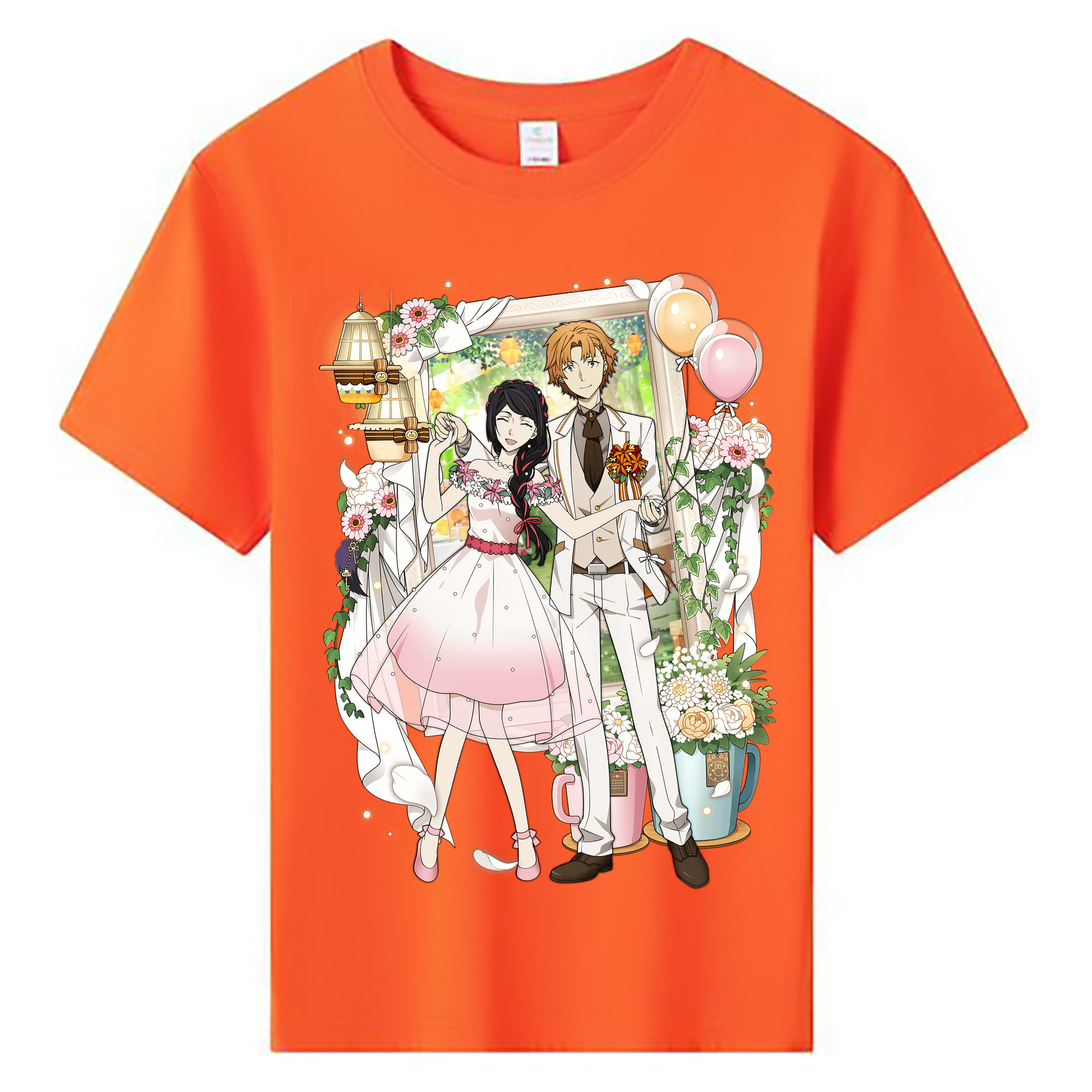 （画像用） 文豪ストレイドッグス Bungo Stray Dogs 綿100％キッズTシャツ（フロントプリント）