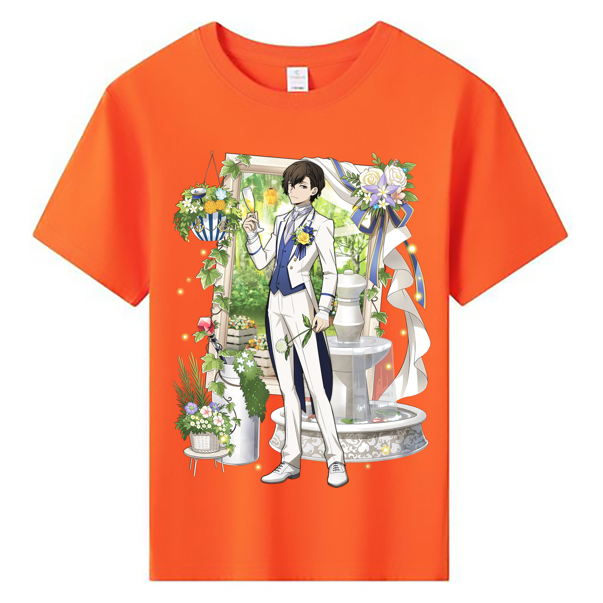 （画像用） 文豪ストレイドッグス Bungo Stray Dogs 綿100％キッズTシャツ（フロントプリント）