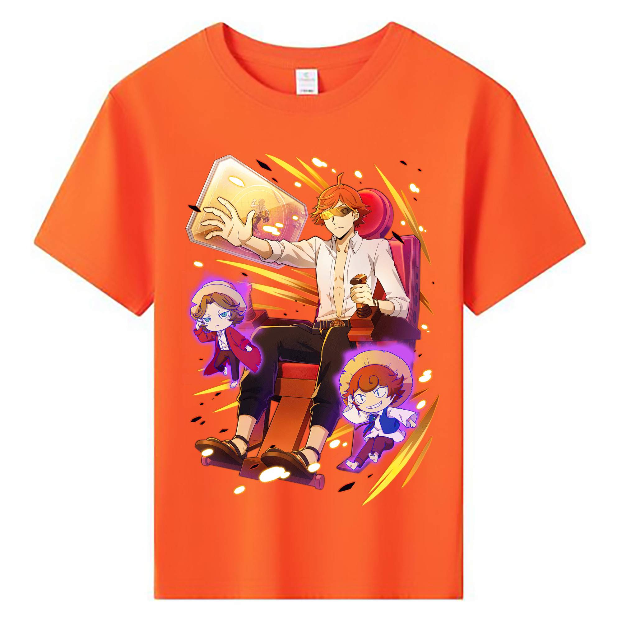 （画像用） 文豪ストレイドッグス Bungo Stray Dogs 綿100％キッズTシャツ（フロントプリント）