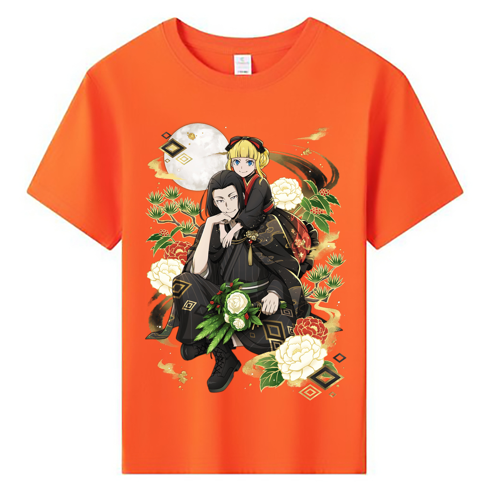 （画像用） 文豪ストレイドッグス Bungo Stray Dogs 綿100％キッズTシャツ（フロントプリント）