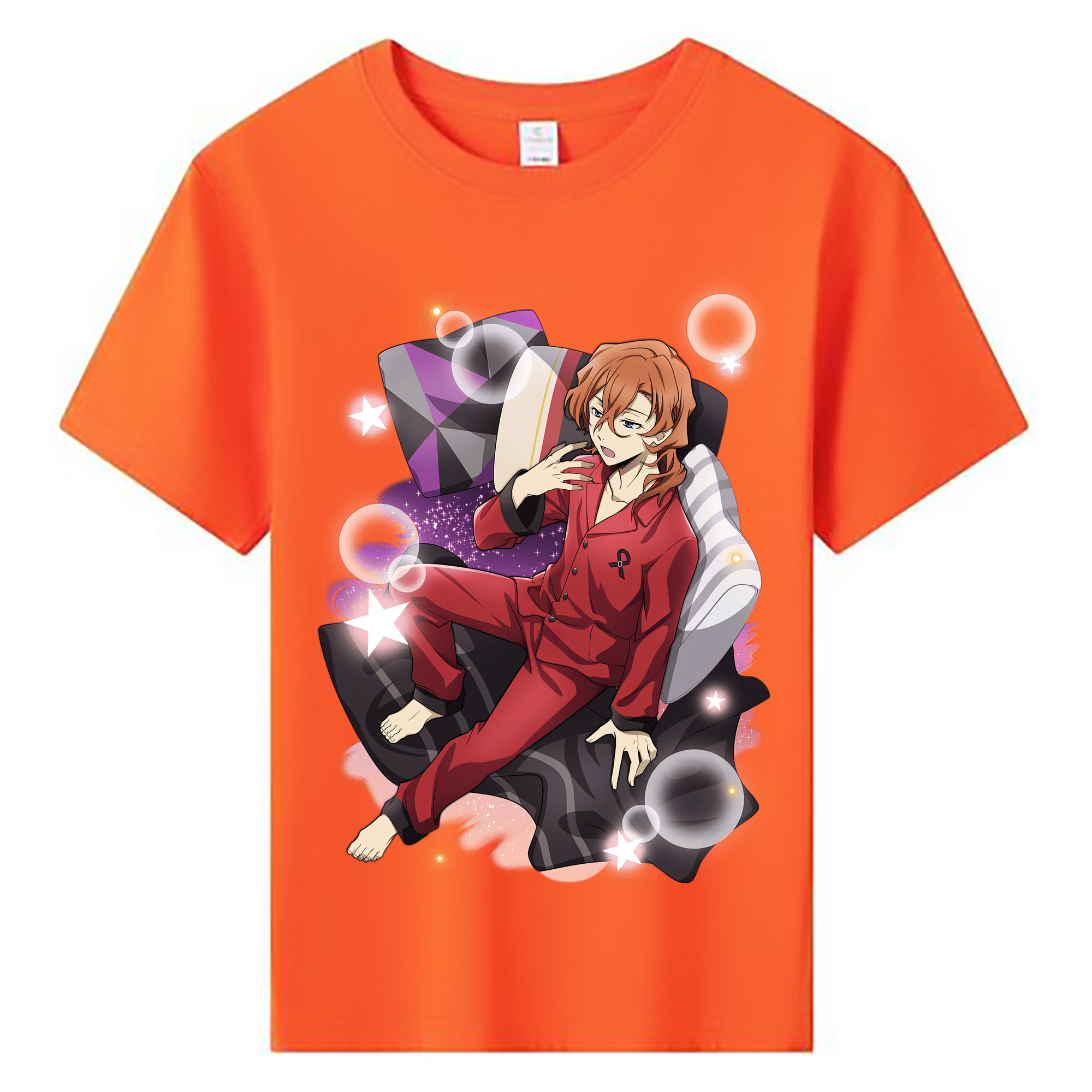 （画像用） 文豪ストレイドッグス Bungo Stray Dogs 綿100％キッズTシャツ（フロントプリント）