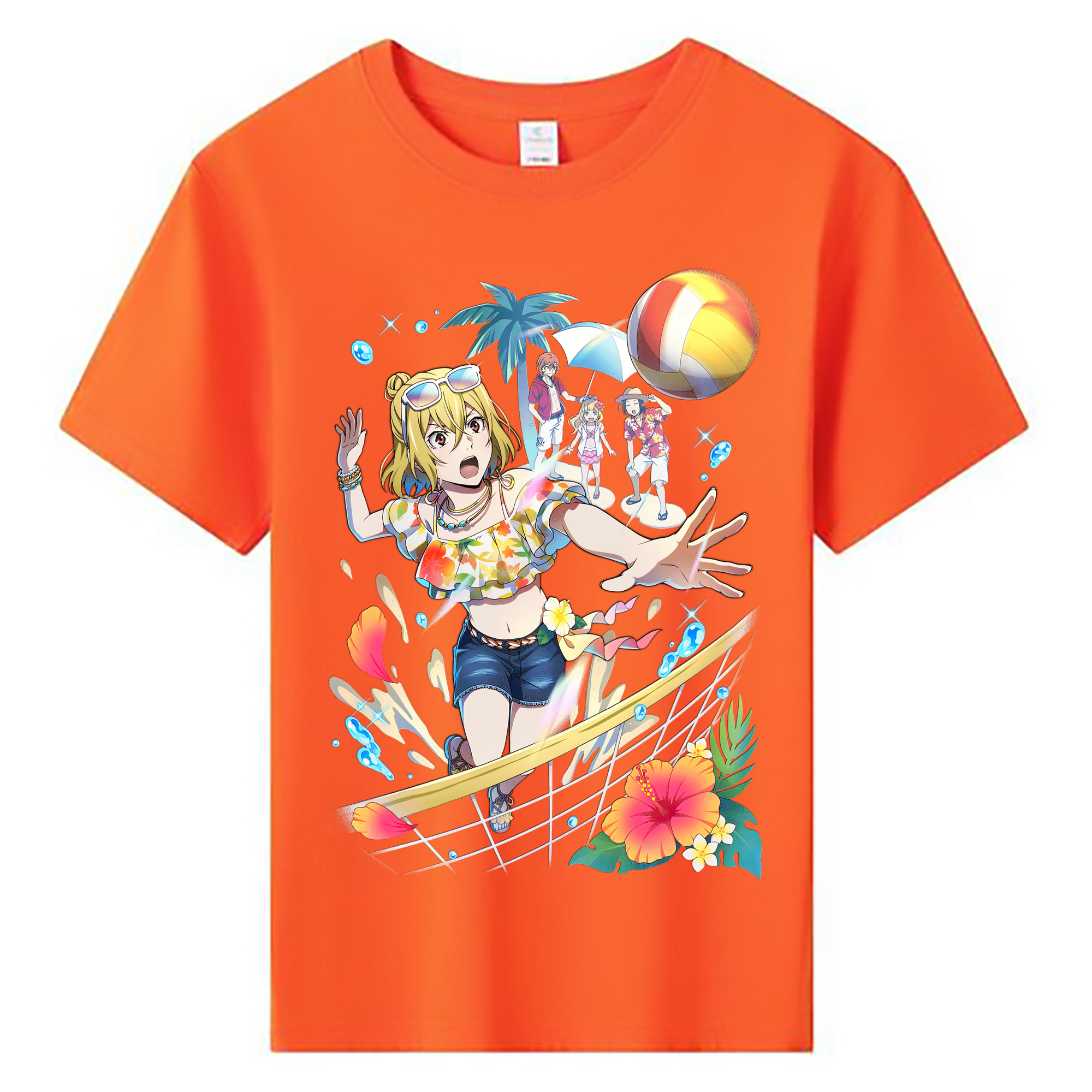 （画像用） 文豪ストレイドッグス Bungo Stray Dogs 綿100％キッズTシャツ（フロントプリント）