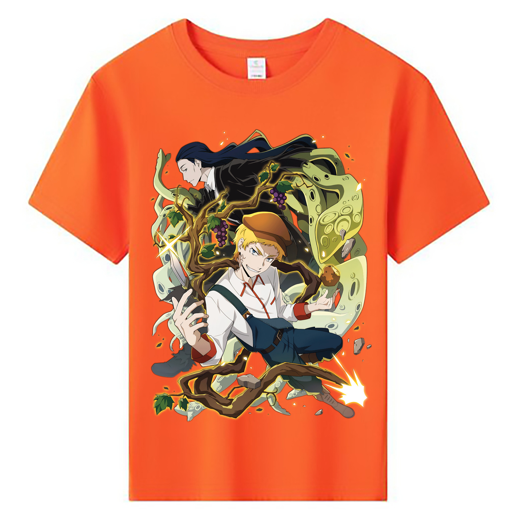 （画像用） 文豪ストレイドッグス Bungo Stray Dogs 綿100％キッズTシャツ（フロントプリント）