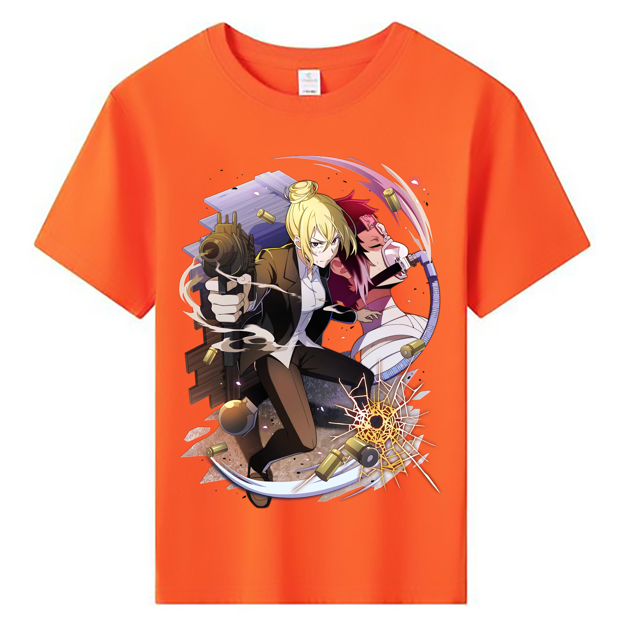 （画像用） 文豪ストレイドッグス Bungo Stray Dogs 綿100％キッズTシャツ（フロントプリント）