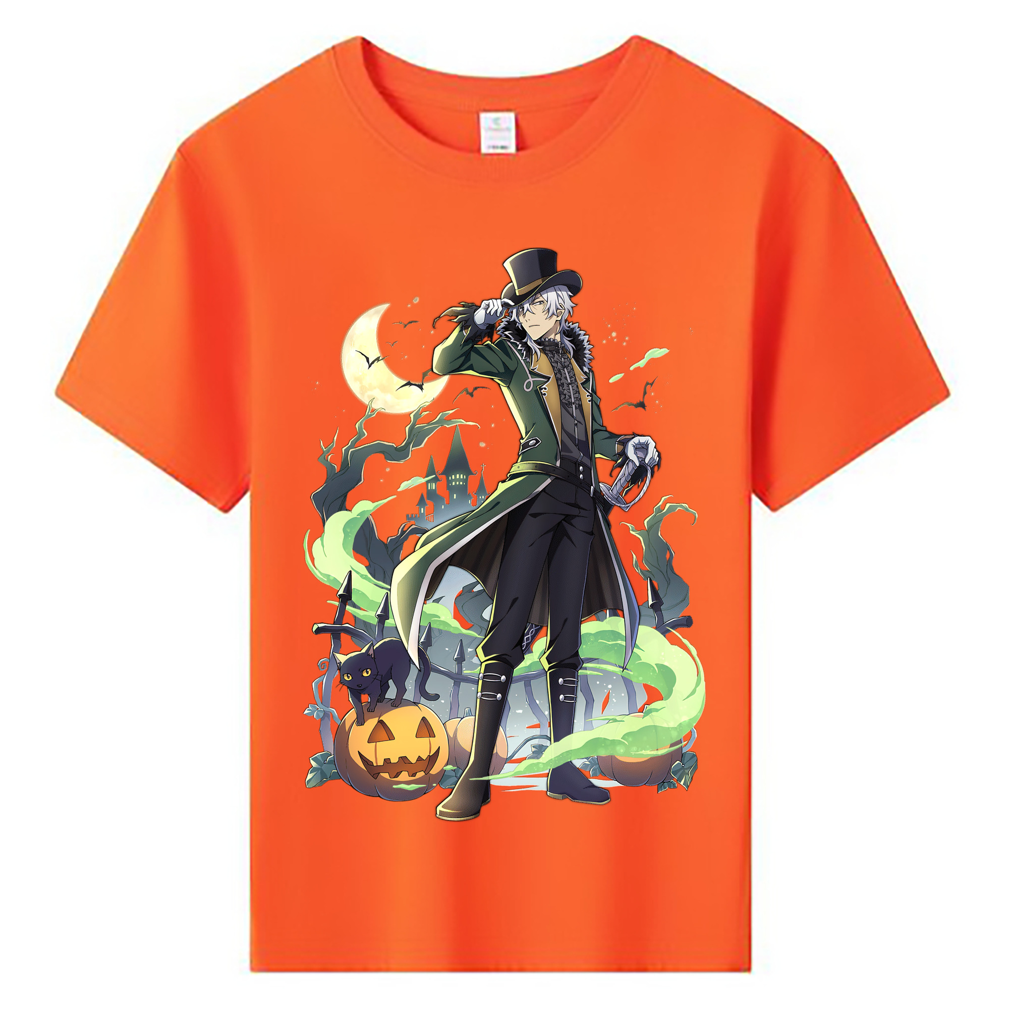 （画像用） 文豪ストレイドッグス Bungo Stray Dogs 綿100％キッズTシャツ（フロントプリント）