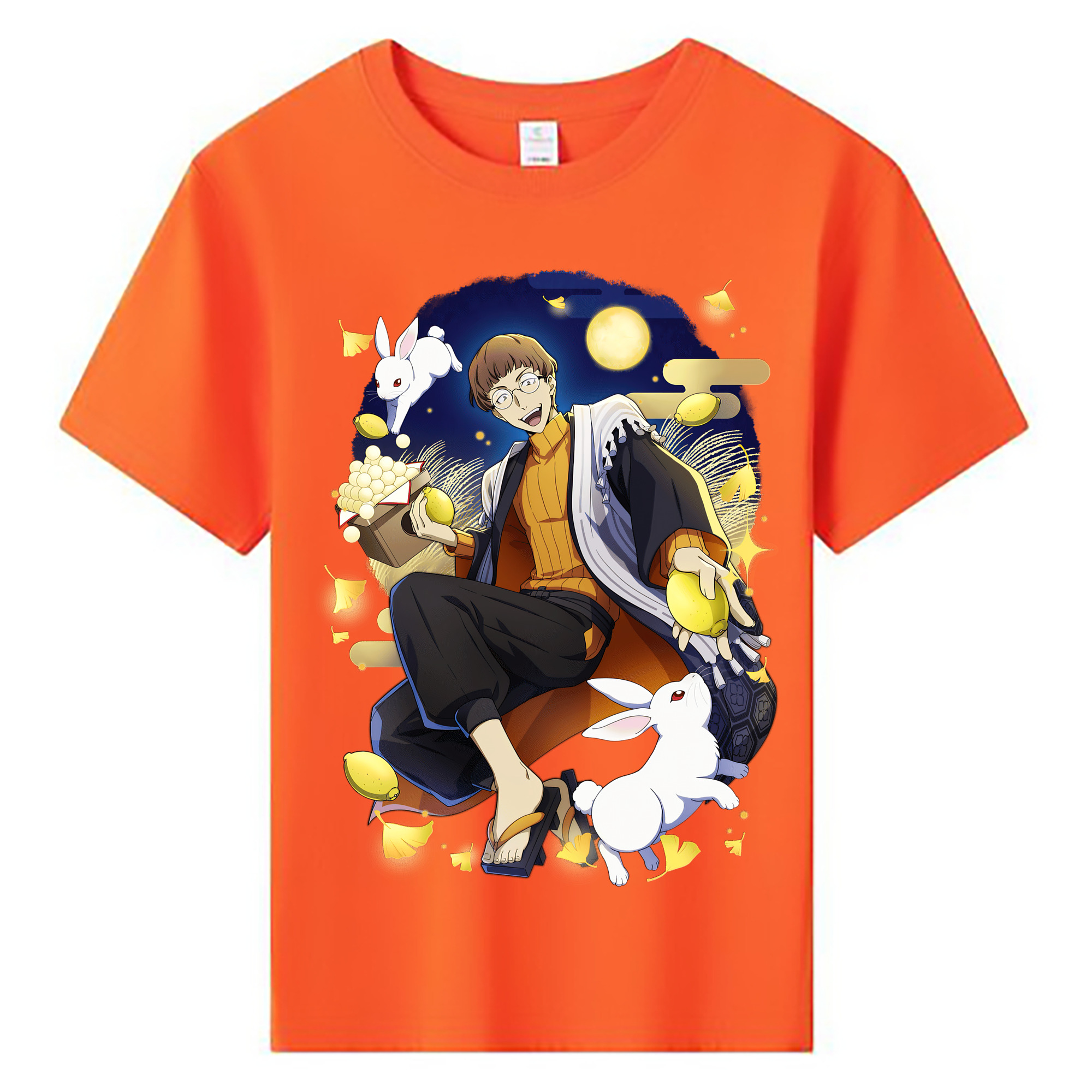 （画像用） 文豪ストレイドッグス Bungo Stray Dogs 綿100％キッズTシャツ（フロントプリント）