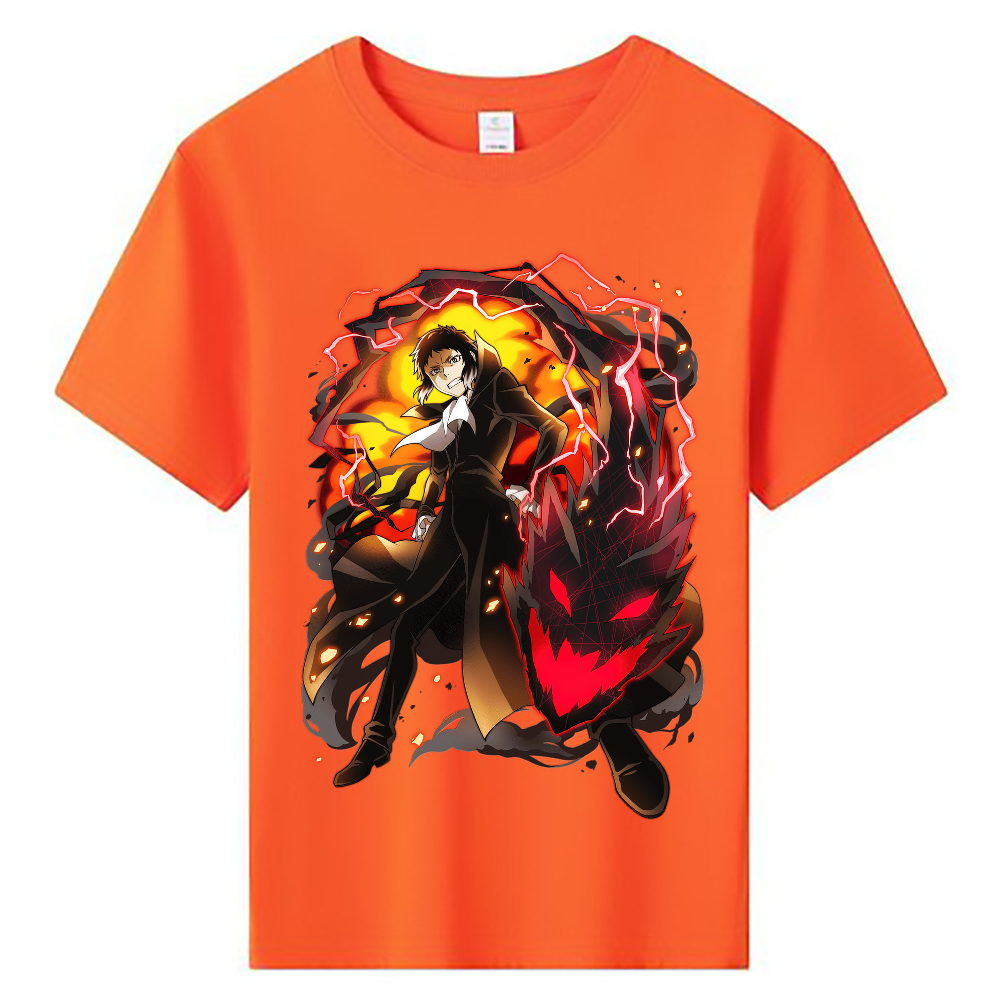 （画像用） 文豪ストレイドッグス Bungo Stray Dogs 綿100％キッズTシャツ（フロントプリント）