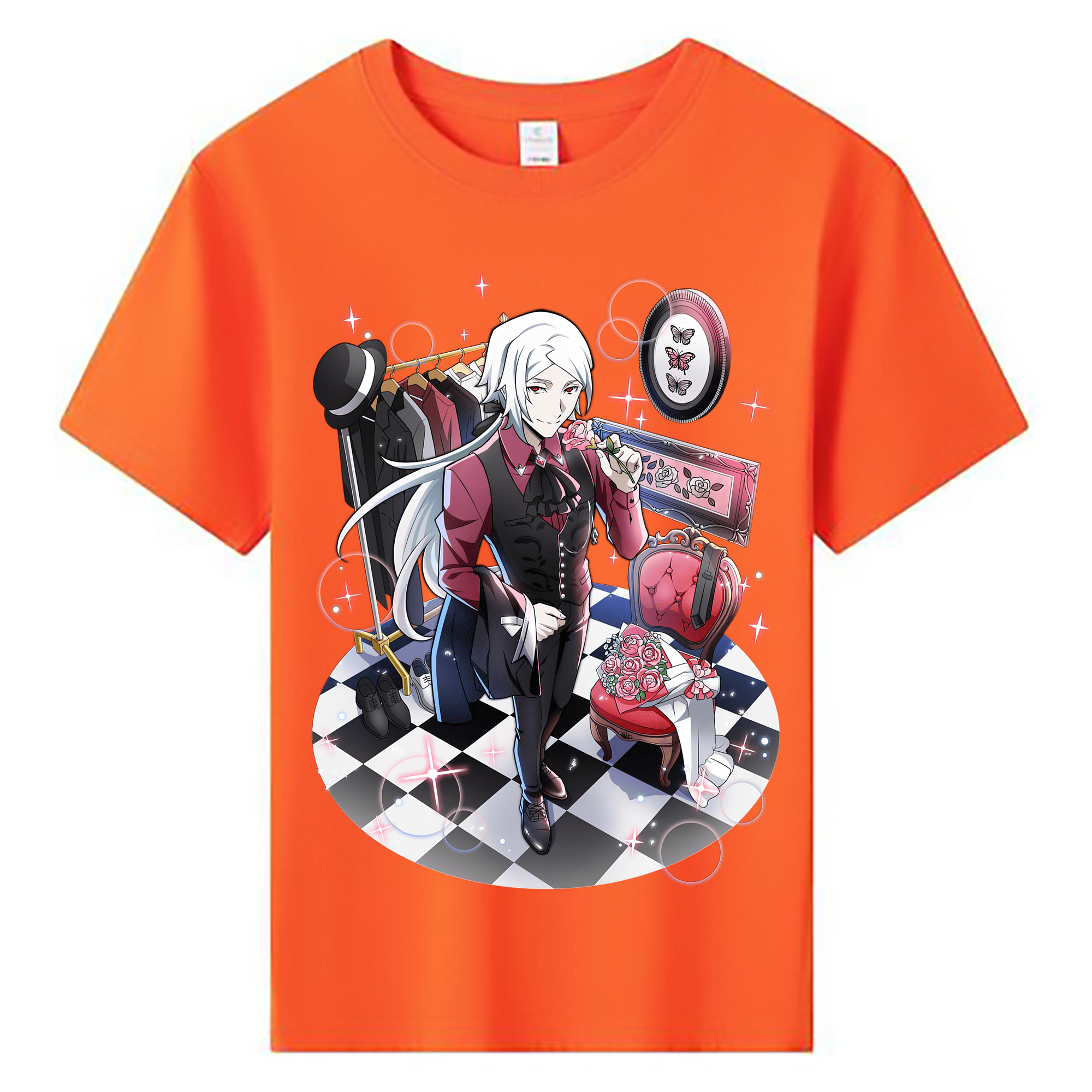 （画像用） 文豪ストレイドッグス Bungo Stray Dogs 綿100％キッズTシャツ（フロントプリント）