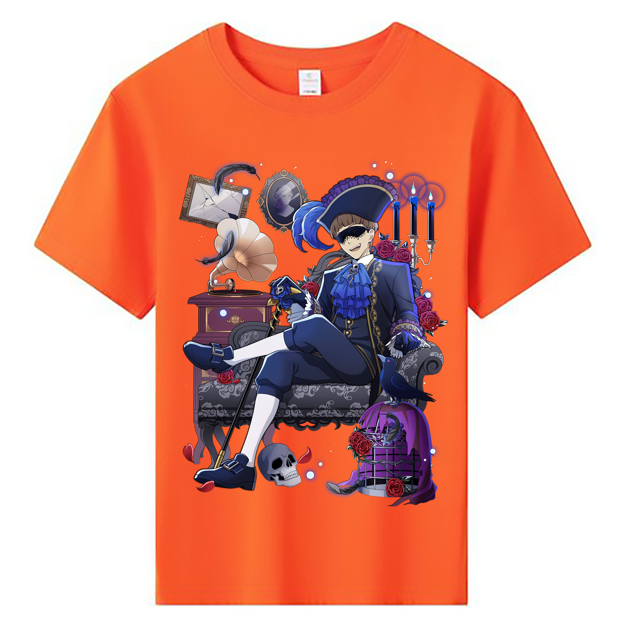 （画像用） 文豪ストレイドッグス Bungo Stray Dogs 綿100％キッズTシャツ（フロントプリント）