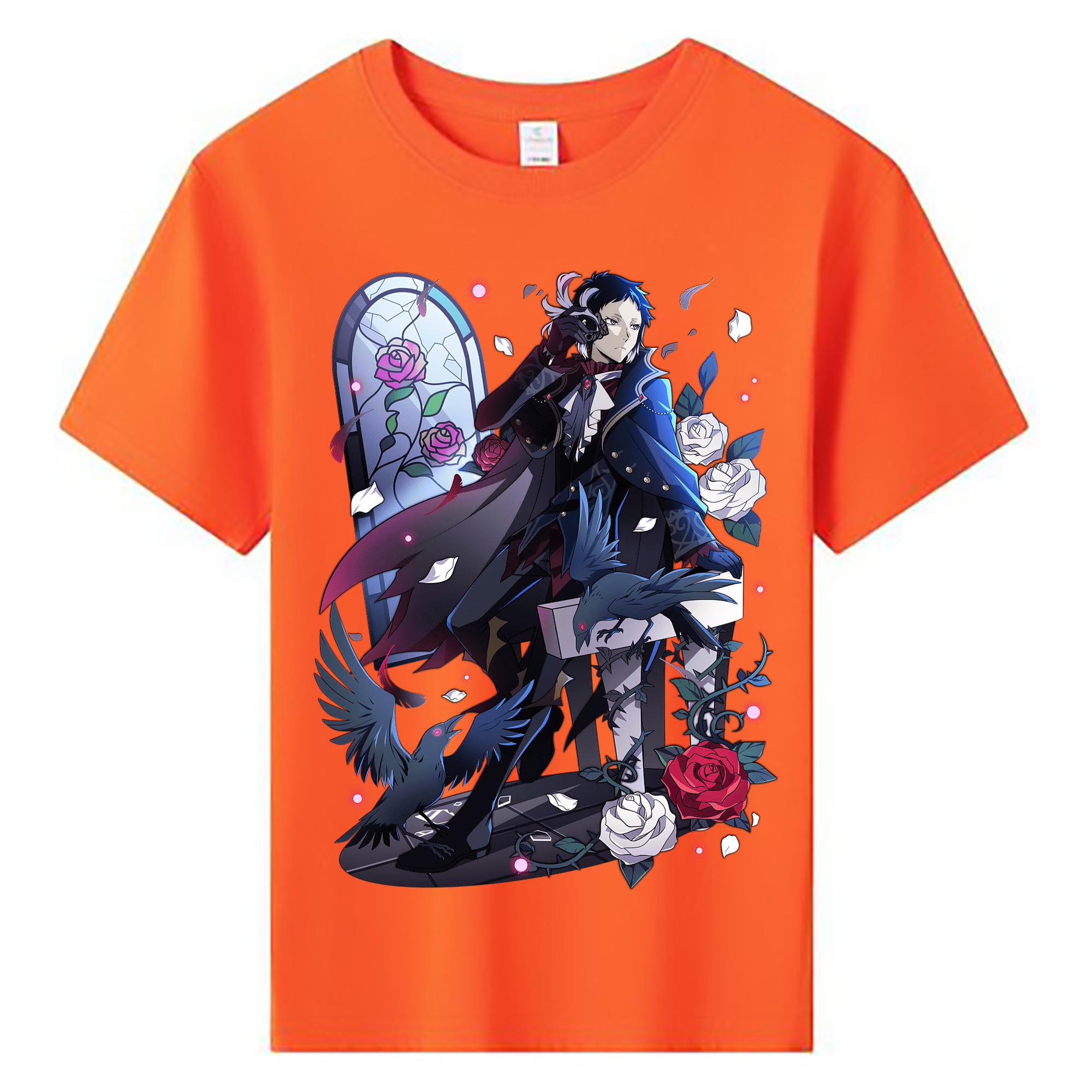 （画像用） 文豪ストレイドッグス Bungo Stray Dogs 綿100％キッズTシャツ（フロントプリント）