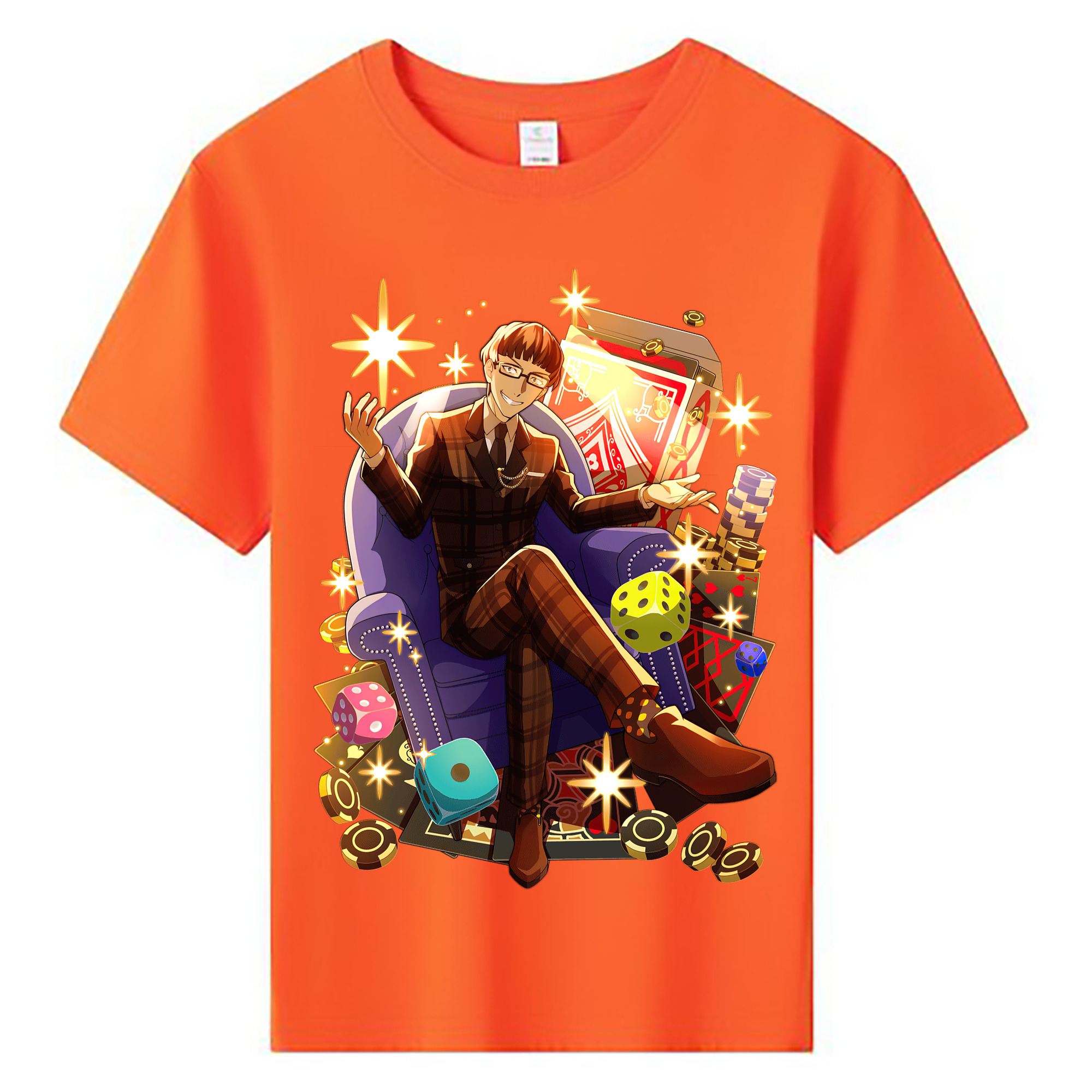 （画像用） 文豪ストレイドッグス Bungo Stray Dogs 綿100％キッズTシャツ（フロントプリント）