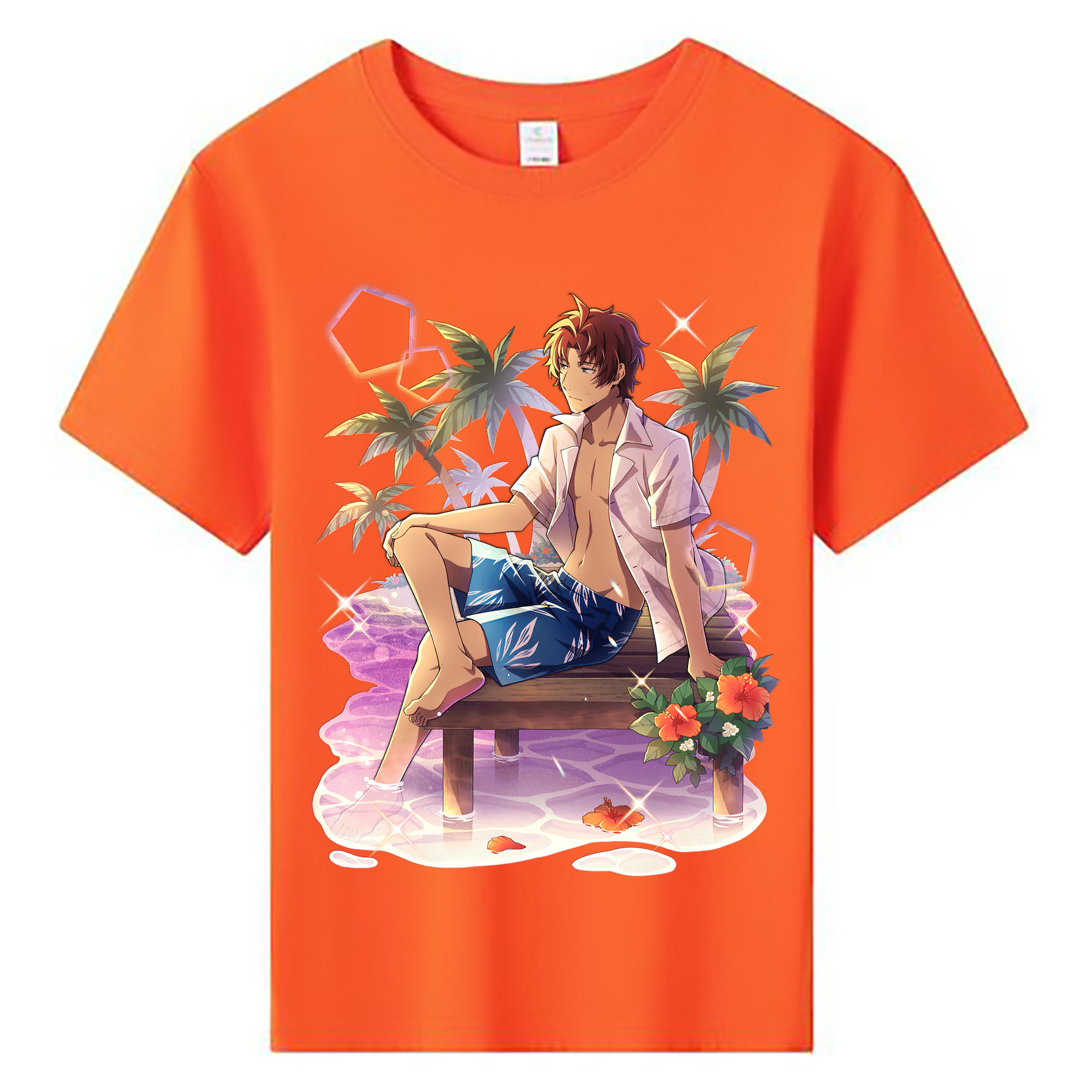 （画像用） 文豪ストレイドッグス Bungo Stray Dogs 綿100％キッズTシャツ（フロントプリント）