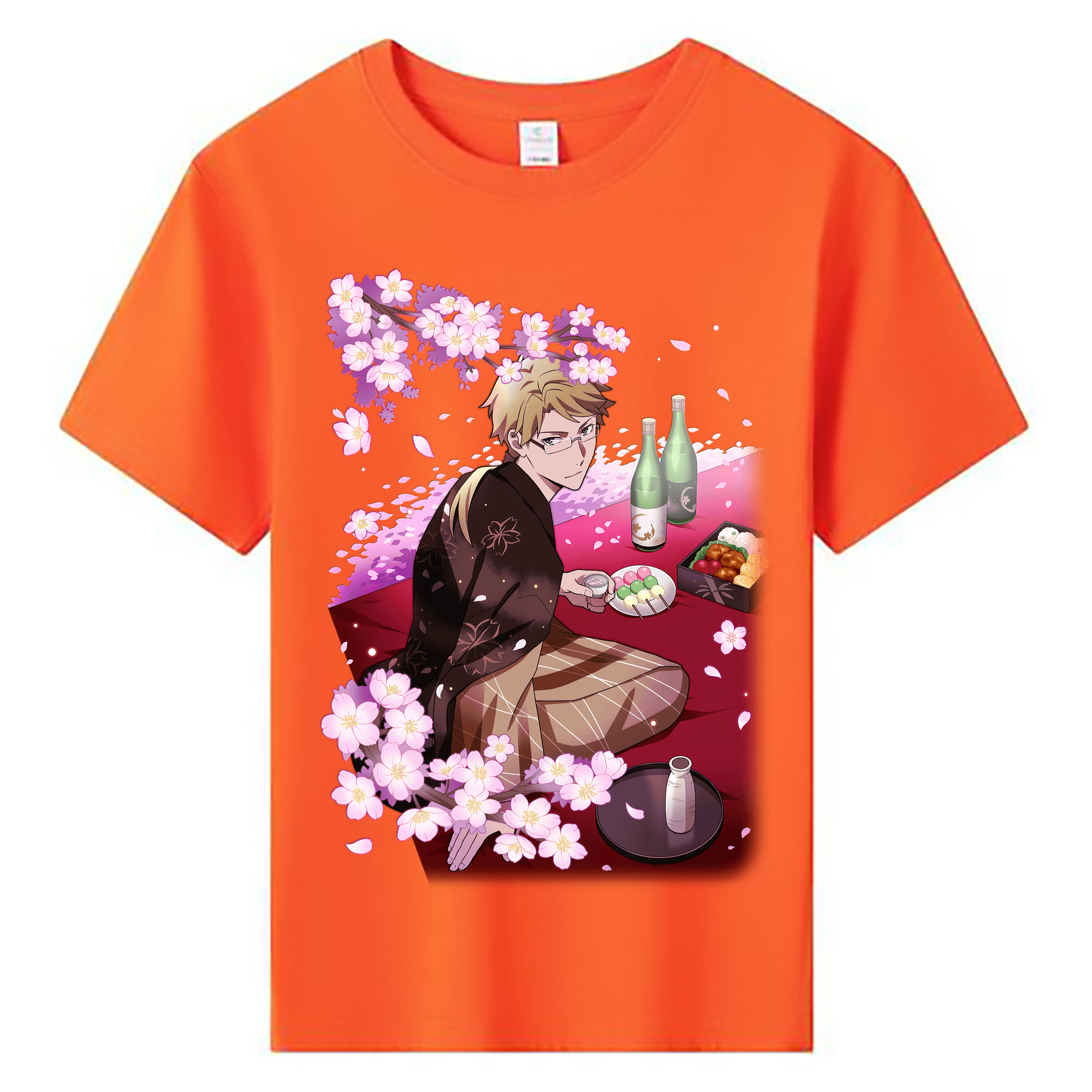 （画像用） 文豪ストレイドッグス Bungo Stray Dogs 綿100％キッズTシャツ（フロントプリント）