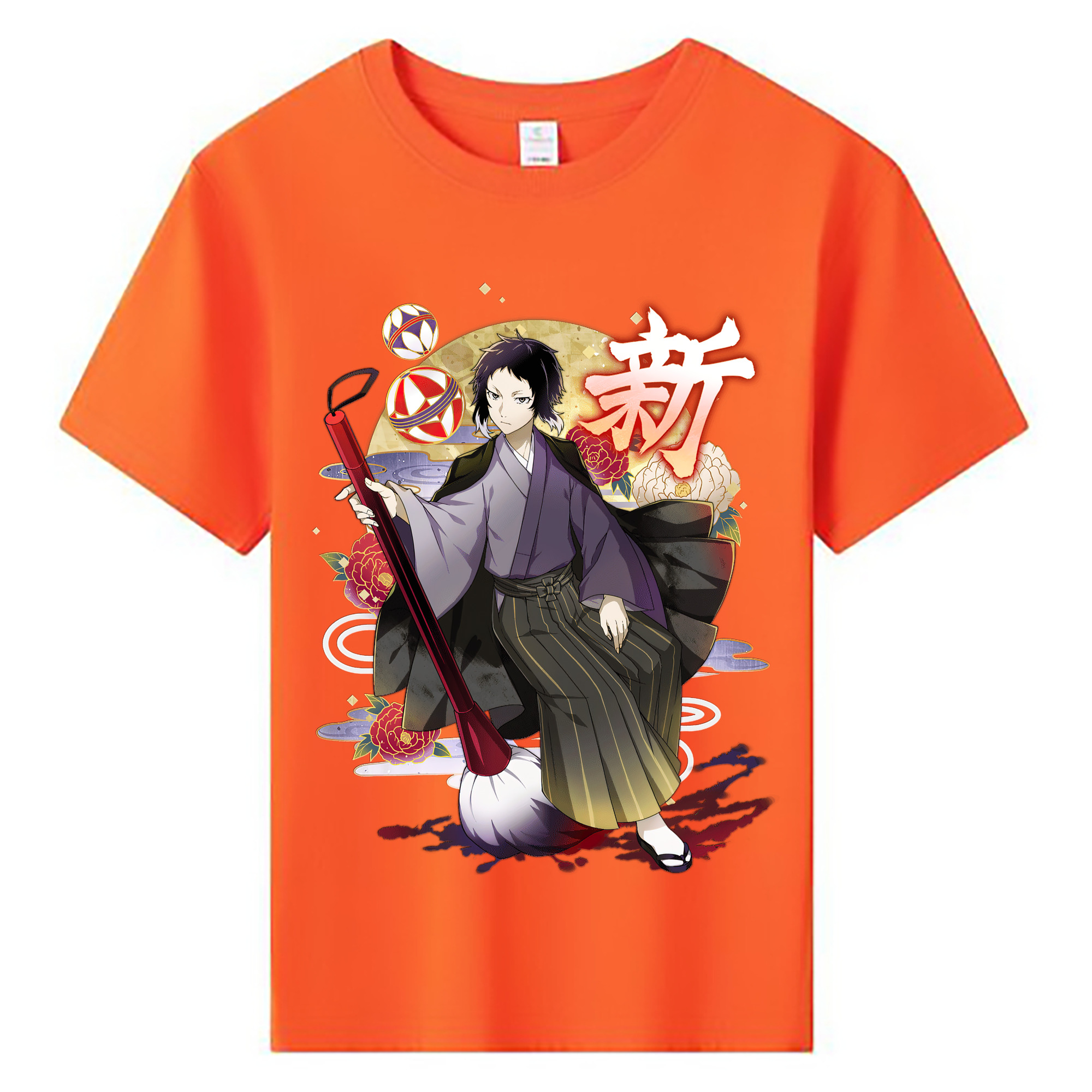 （画像用） 文豪ストレイドッグス Bungo Stray Dogs 綿100％キッズTシャツ（フロントプリント）