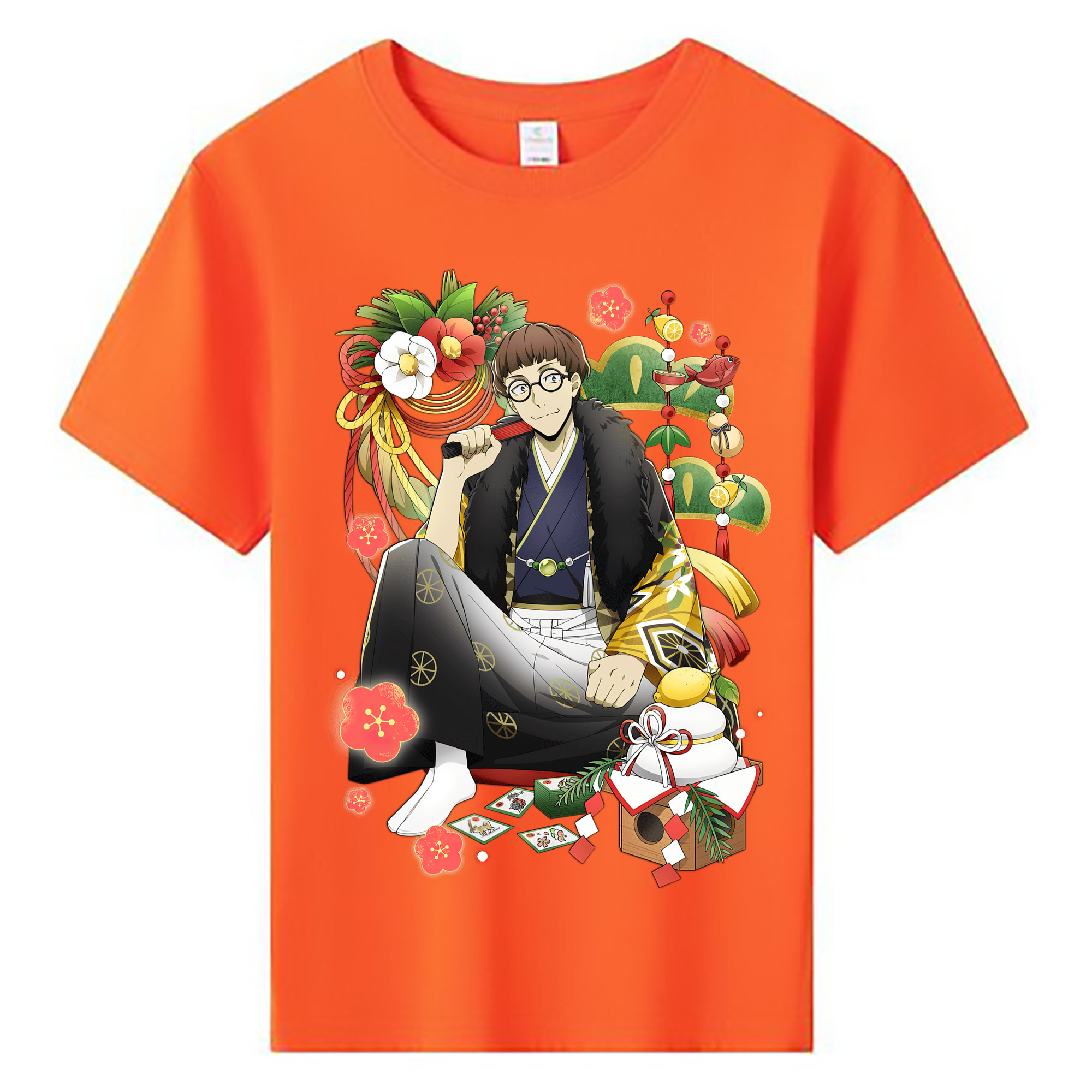 （画像用） 文豪ストレイドッグス Bungo Stray Dogs 綿100％キッズTシャツ（フロントプリント）