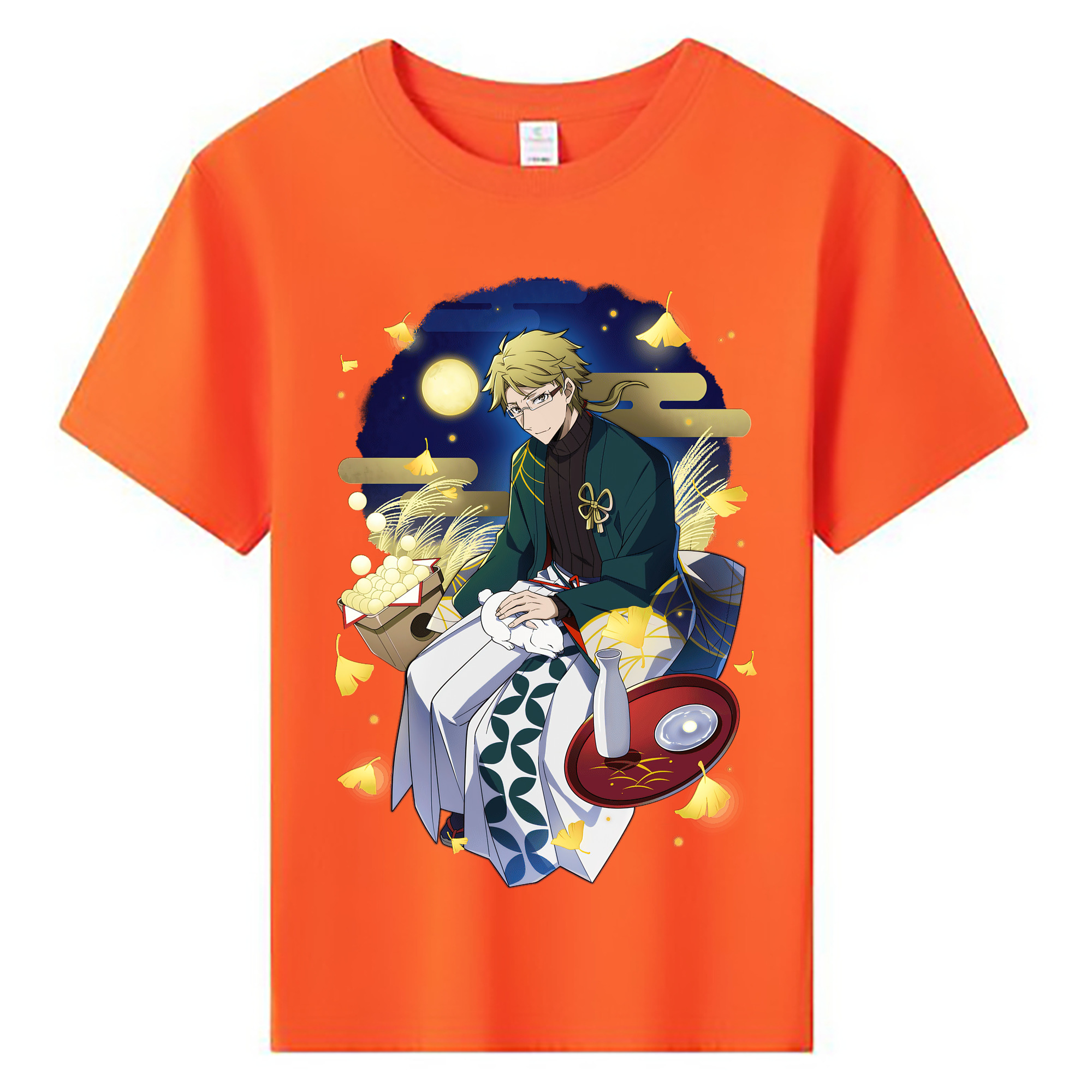 （画像用） 文豪ストレイドッグス Bungo Stray Dogs 綿100％キッズTシャツ（フロントプリント）
