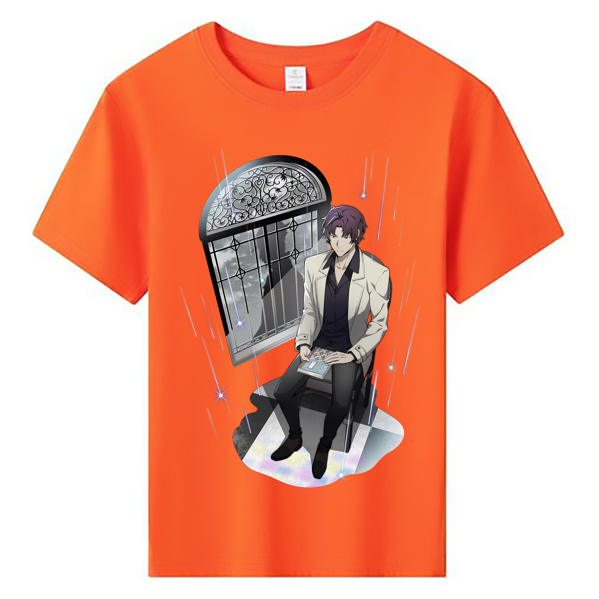 （画像用） 文豪ストレイドッグス Bungo Stray Dogs 綿100％キッズTシャツ（フロントプリント）