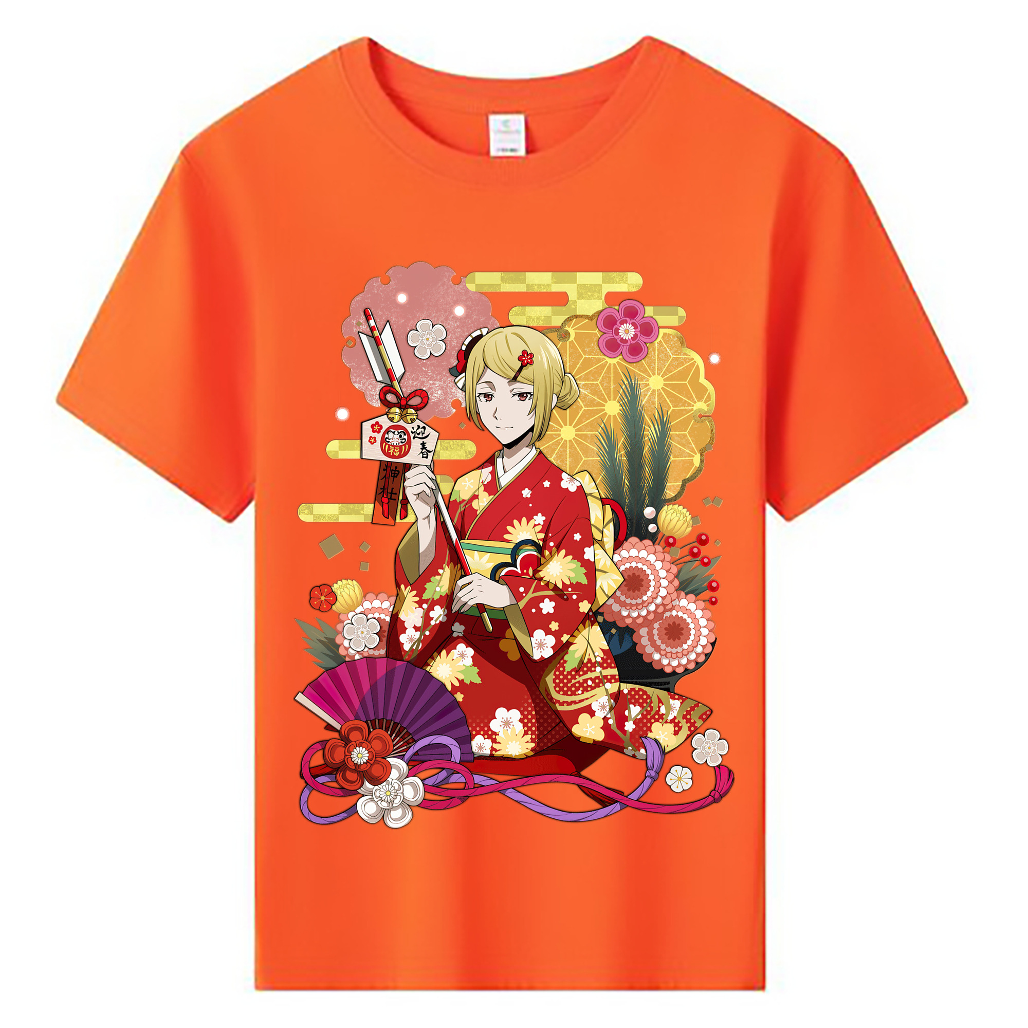 （画像用） 文豪ストレイドッグス Bungo Stray Dogs 綿100％キッズTシャツ（フロントプリント）