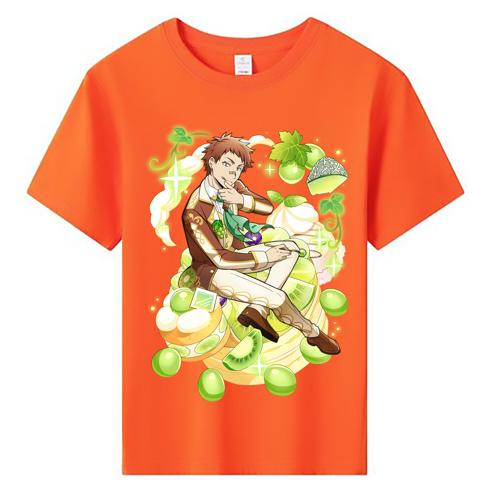 （画像用） 文豪ストレイドッグス Bungo Stray Dogs 綿100％キッズTシャツ（フロントプリント）