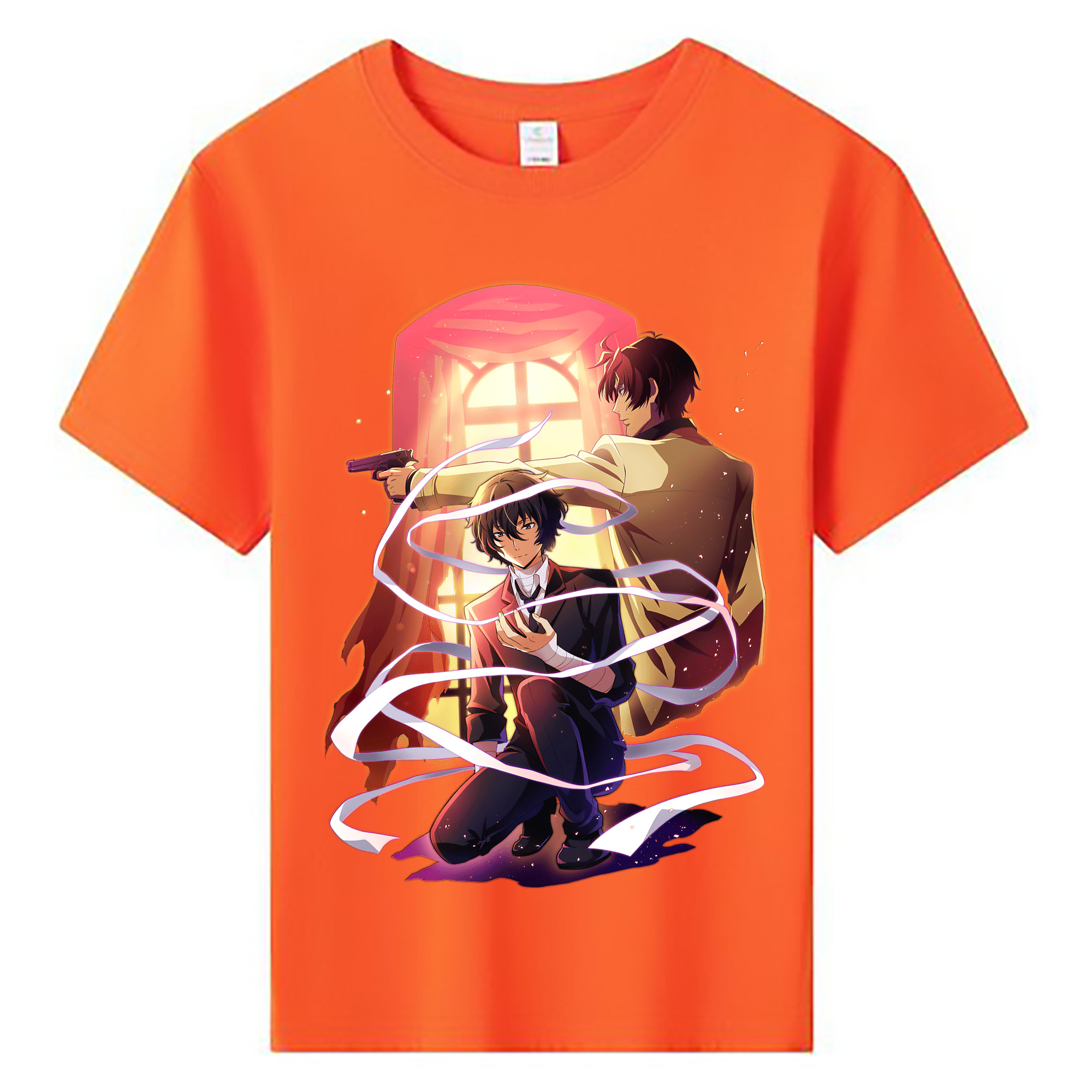 （画像用） 文豪ストレイドッグス Bungo Stray Dogs 綿100％キッズTシャツ（フロントプリント）