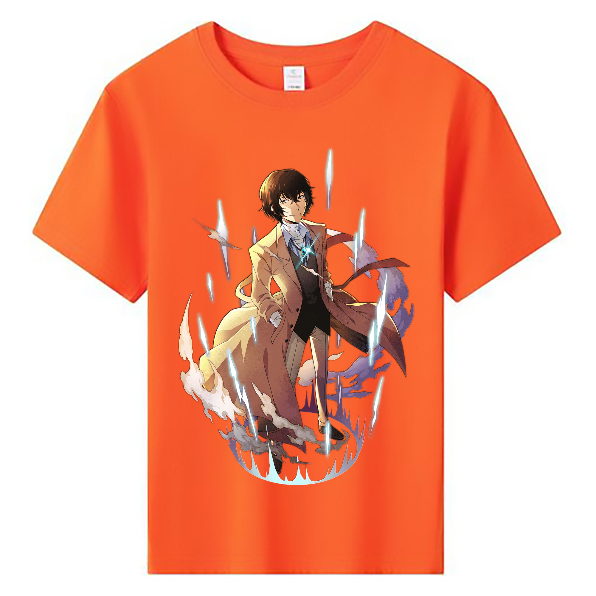 （画像用） 文豪ストレイドッグス Bungo Stray Dogs 綿100％キッズTシャツ（フロントプリント）