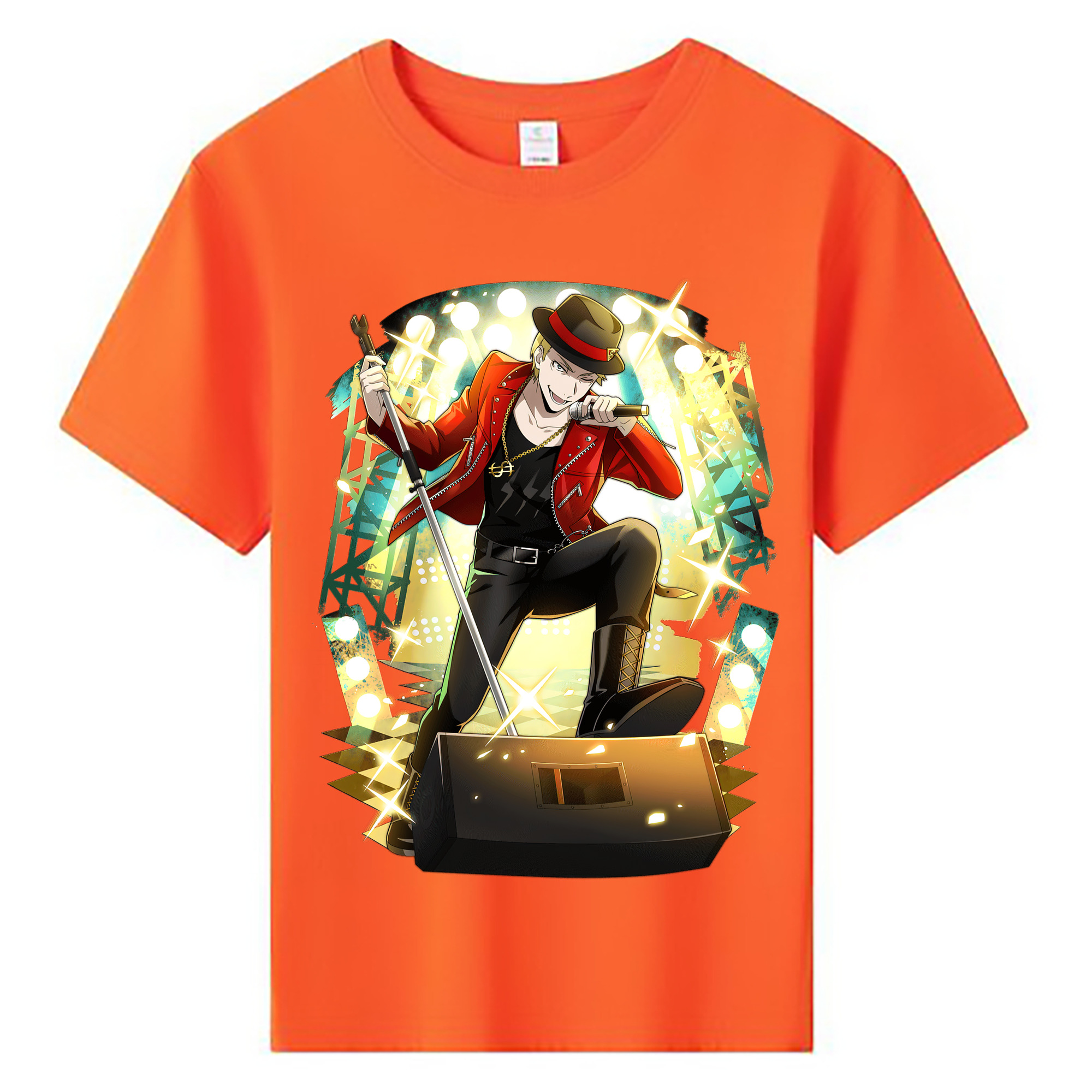 （画像用） 文豪ストレイドッグス Bungo Stray Dogs 綿100％キッズTシャツ（フロントプリント）