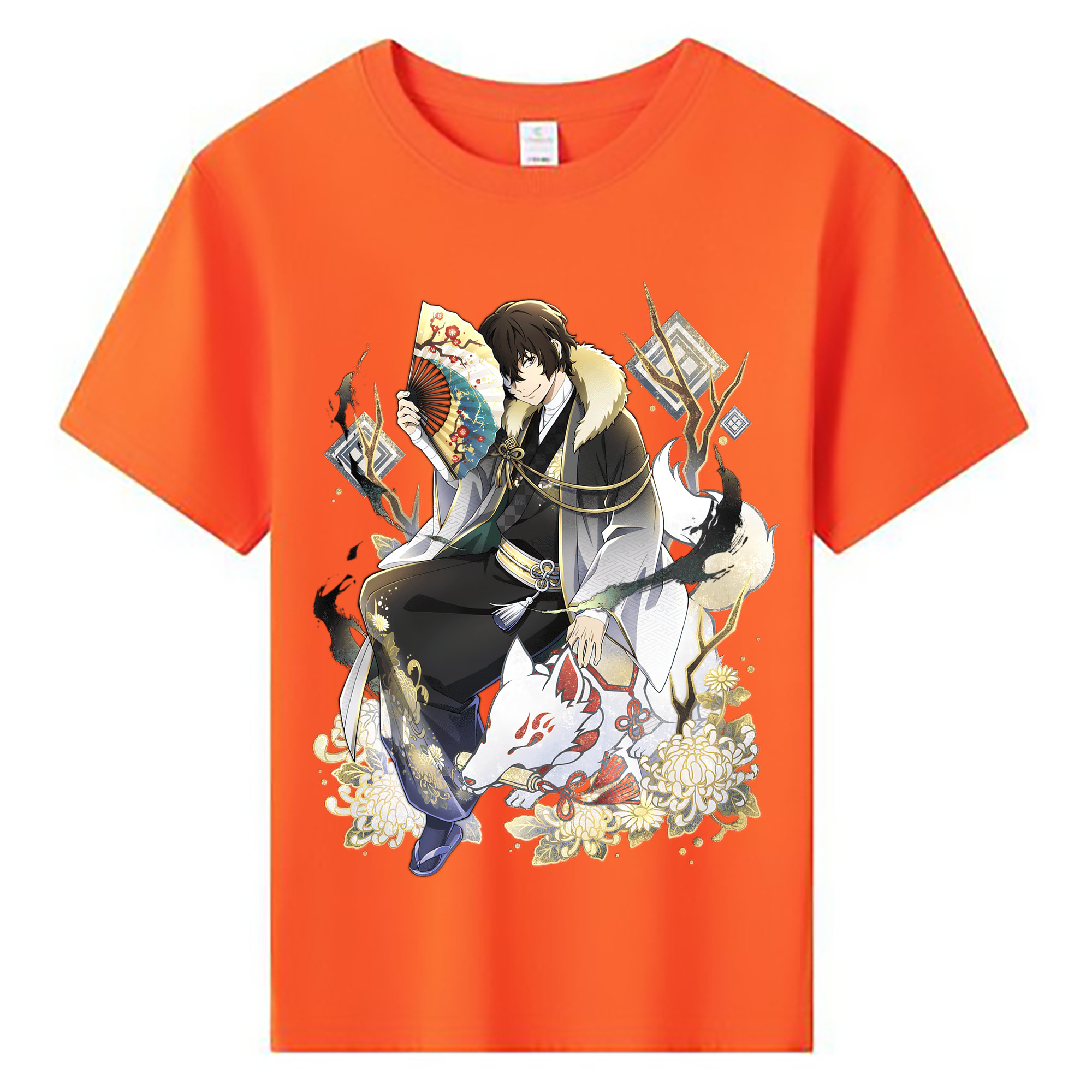 （画像用） 文豪ストレイドッグス Bungo Stray Dogs 綿100％キッズTシャツ（フロントプリント）