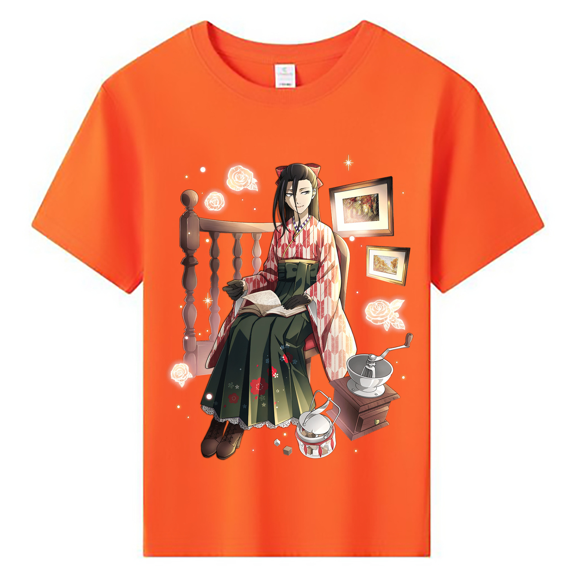（画像用） 文豪ストレイドッグス Bungo Stray Dogs 綿100％キッズTシャツ（フロントプリント）