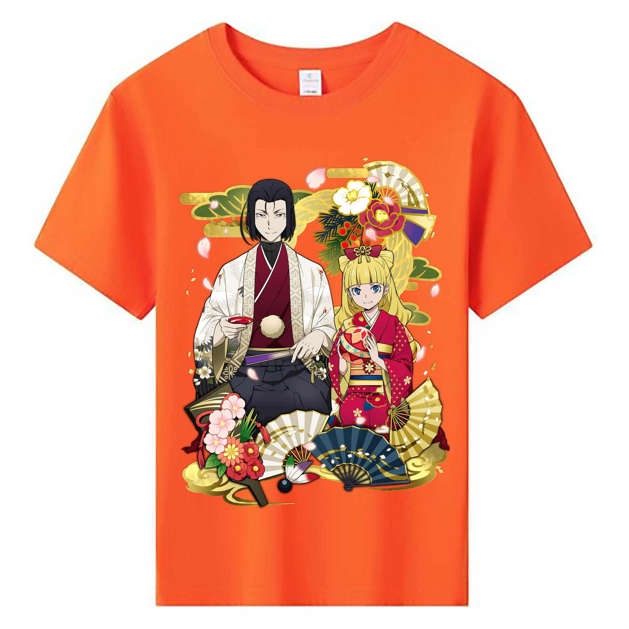 （画像用） 文豪ストレイドッグス Bungo Stray Dogs 綿100％キッズTシャツ（フロントプリント）