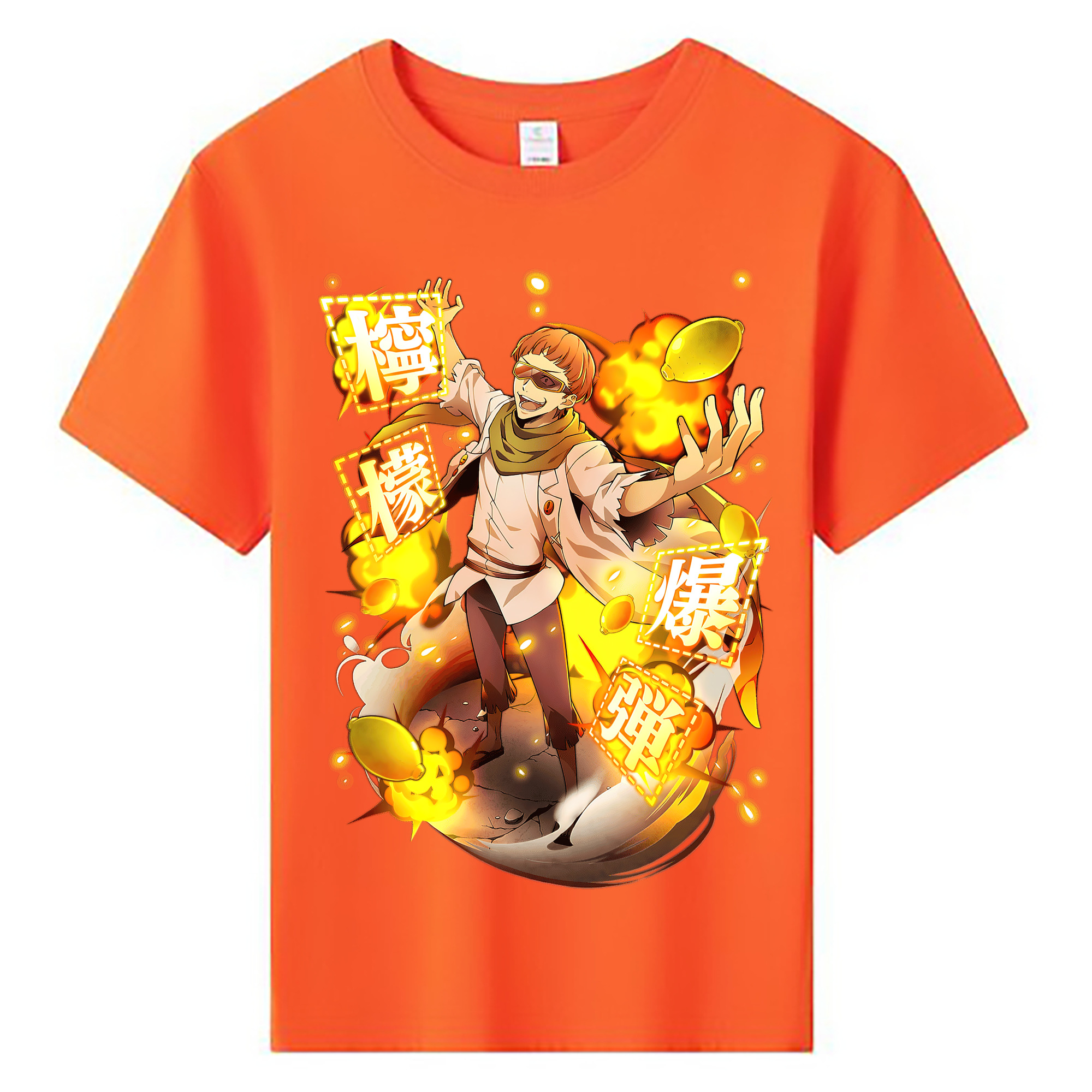 （画像用） 文豪ストレイドッグス Bungo Stray Dogs 綿100％キッズTシャツ（フロントプリント）