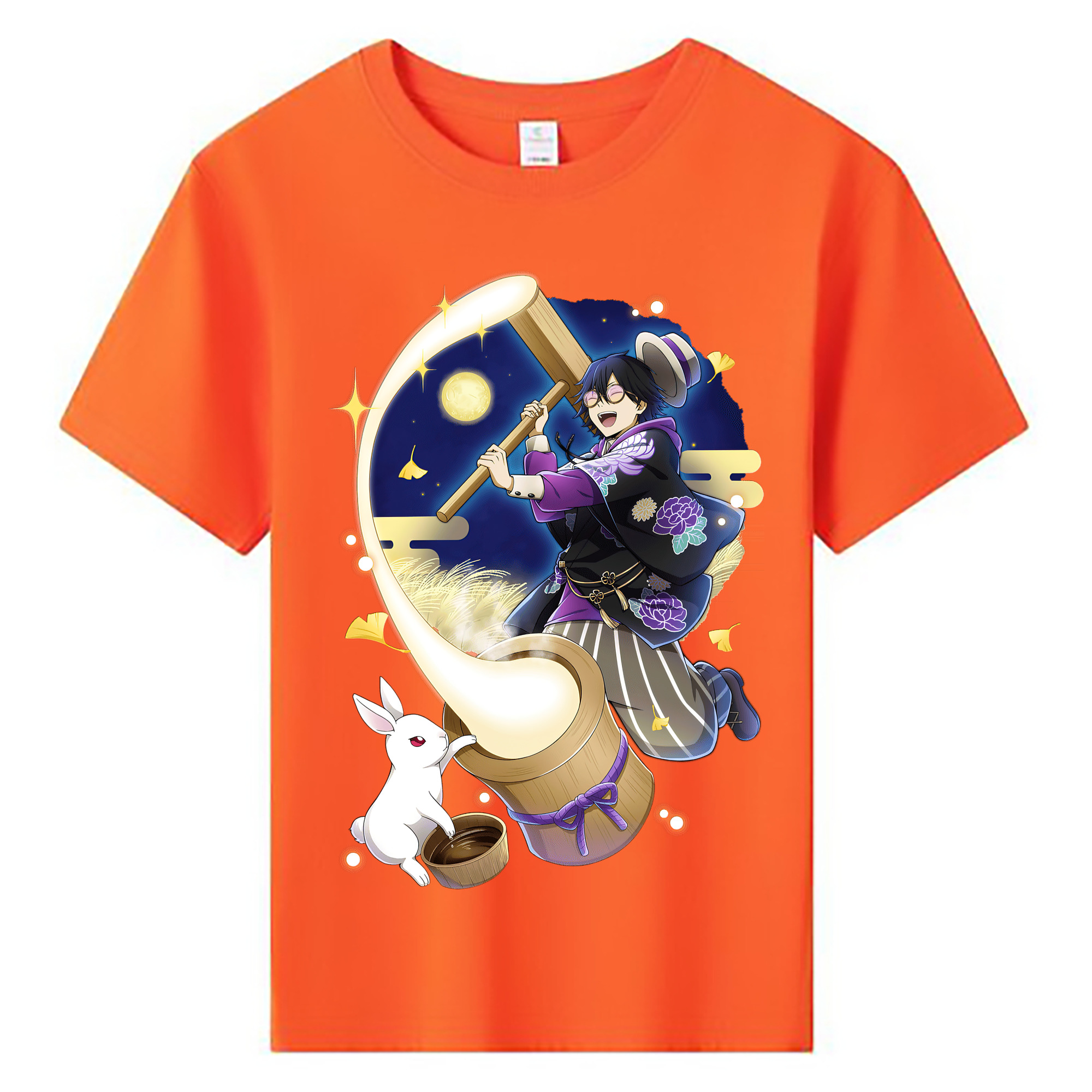 （画像用） 文豪ストレイドッグス Bungo Stray Dogs 綿100％キッズTシャツ（フロントプリント）