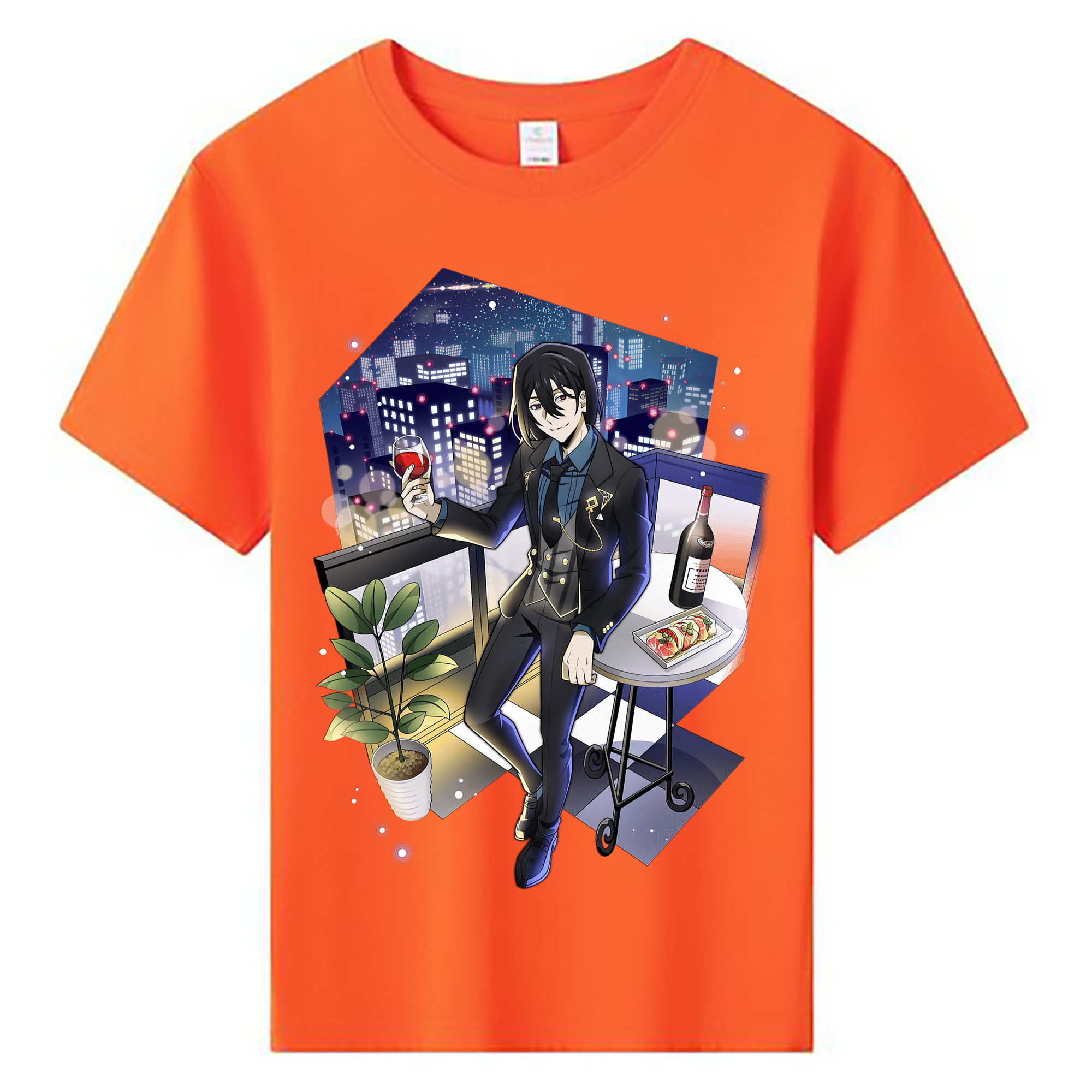 （画像用） 文豪ストレイドッグス Bungo Stray Dogs 綿100％キッズTシャツ（フロントプリント）