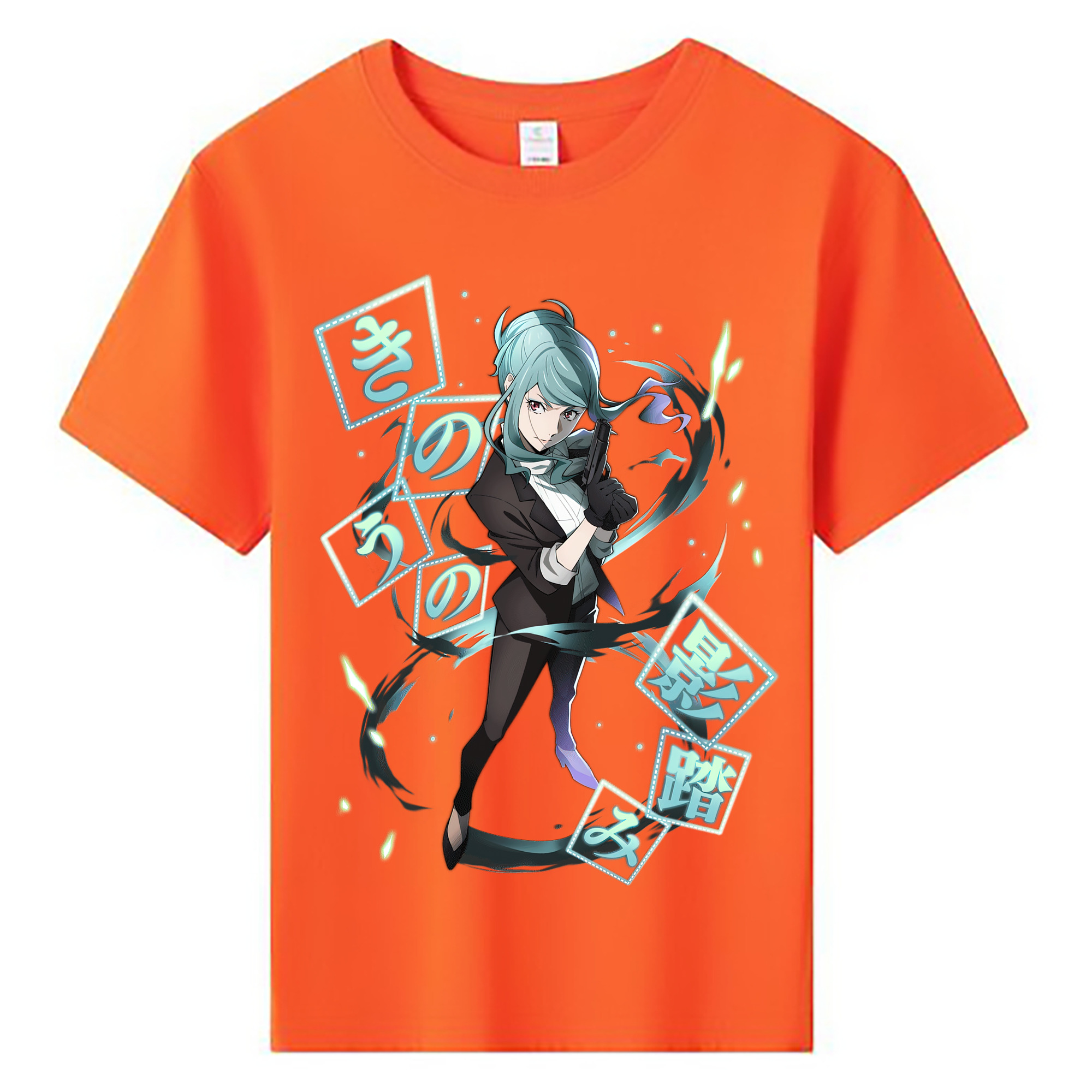 （画像用） 文豪ストレイドッグス Bungo Stray Dogs 綿100％キッズTシャツ（フロントプリント）