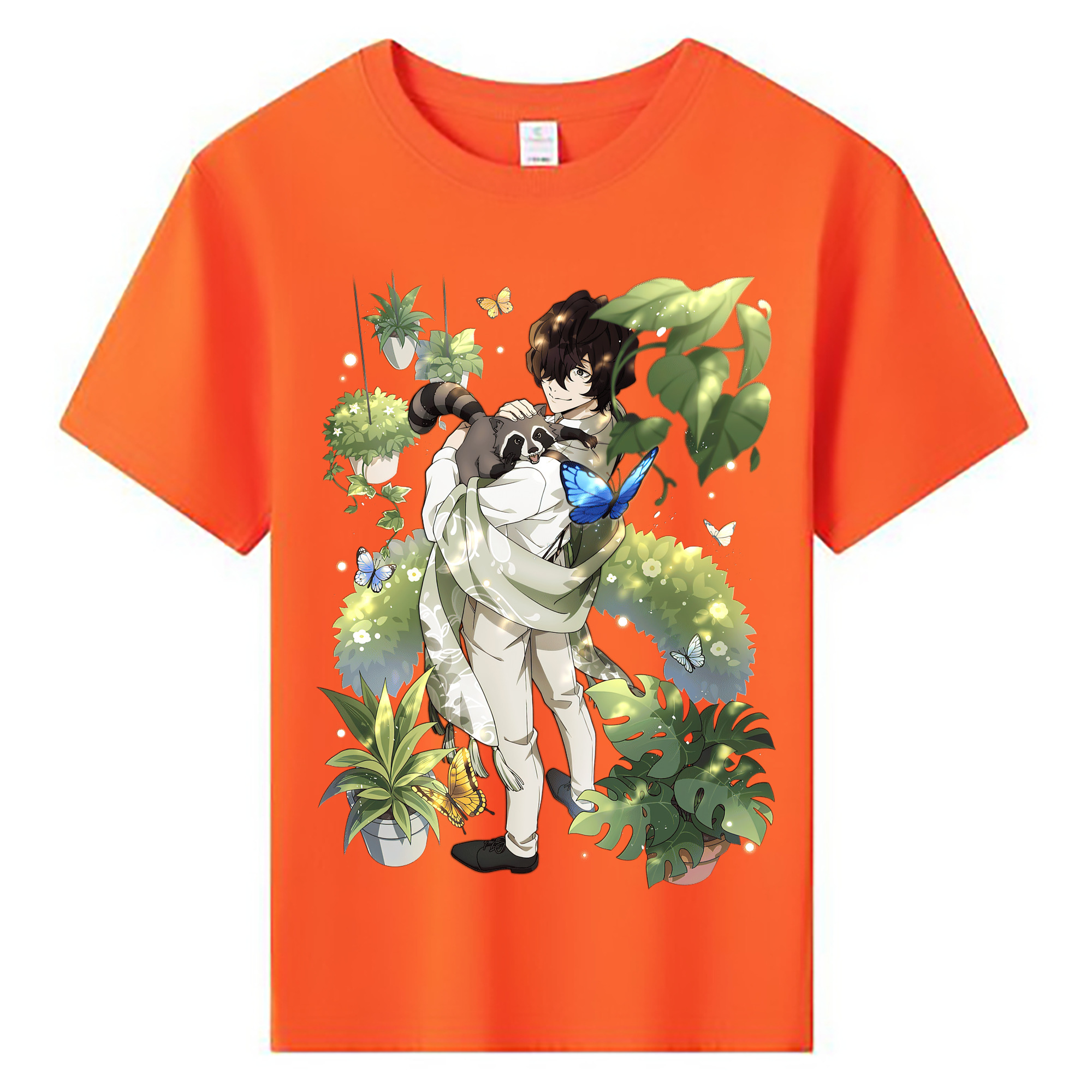 （画像用） 文豪ストレイドッグス Bungo Stray Dogs 綿100％キッズTシャツ（フロントプリント）