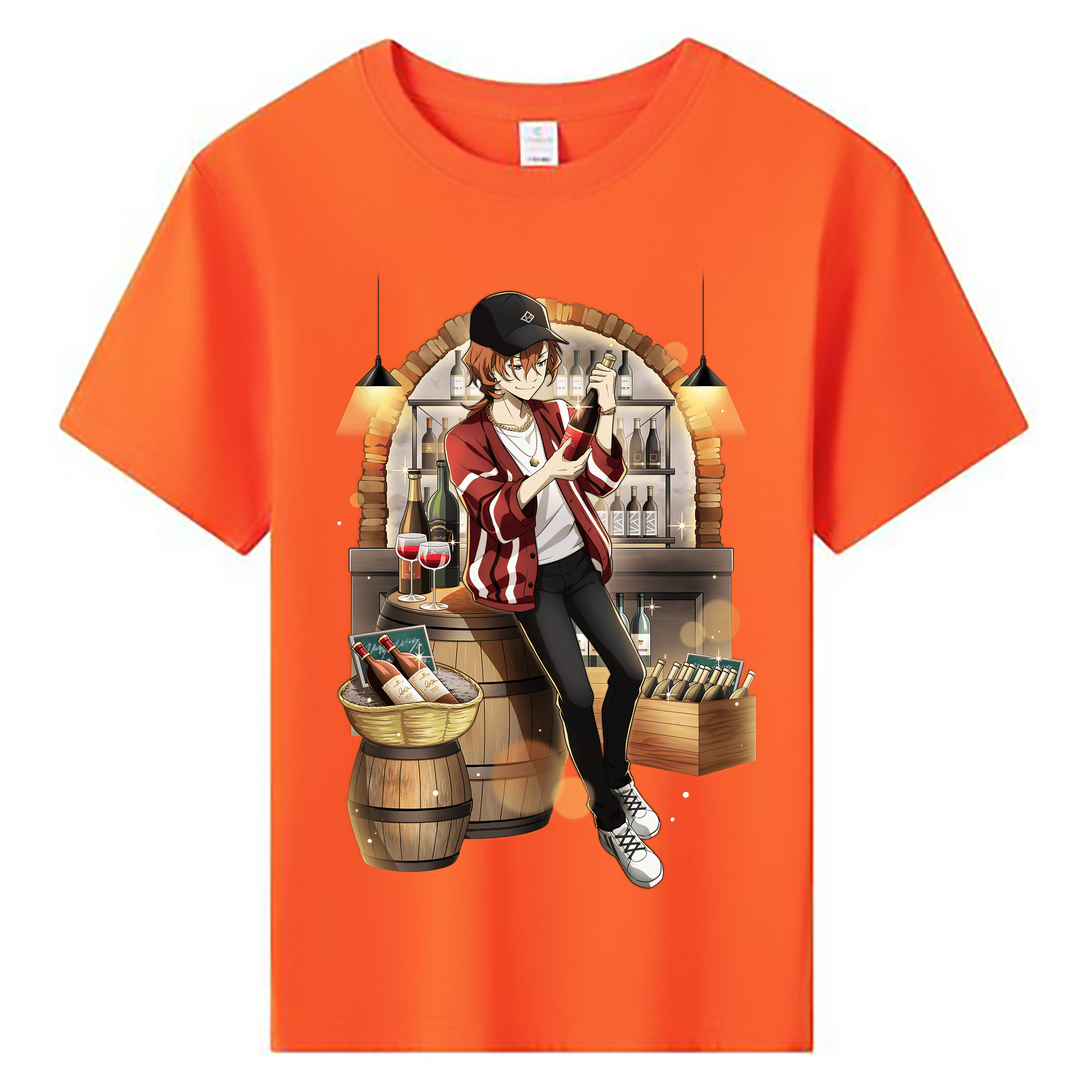 （画像用） 文豪ストレイドッグス Bungo Stray Dogs 綿100％キッズTシャツ（フロントプリント）