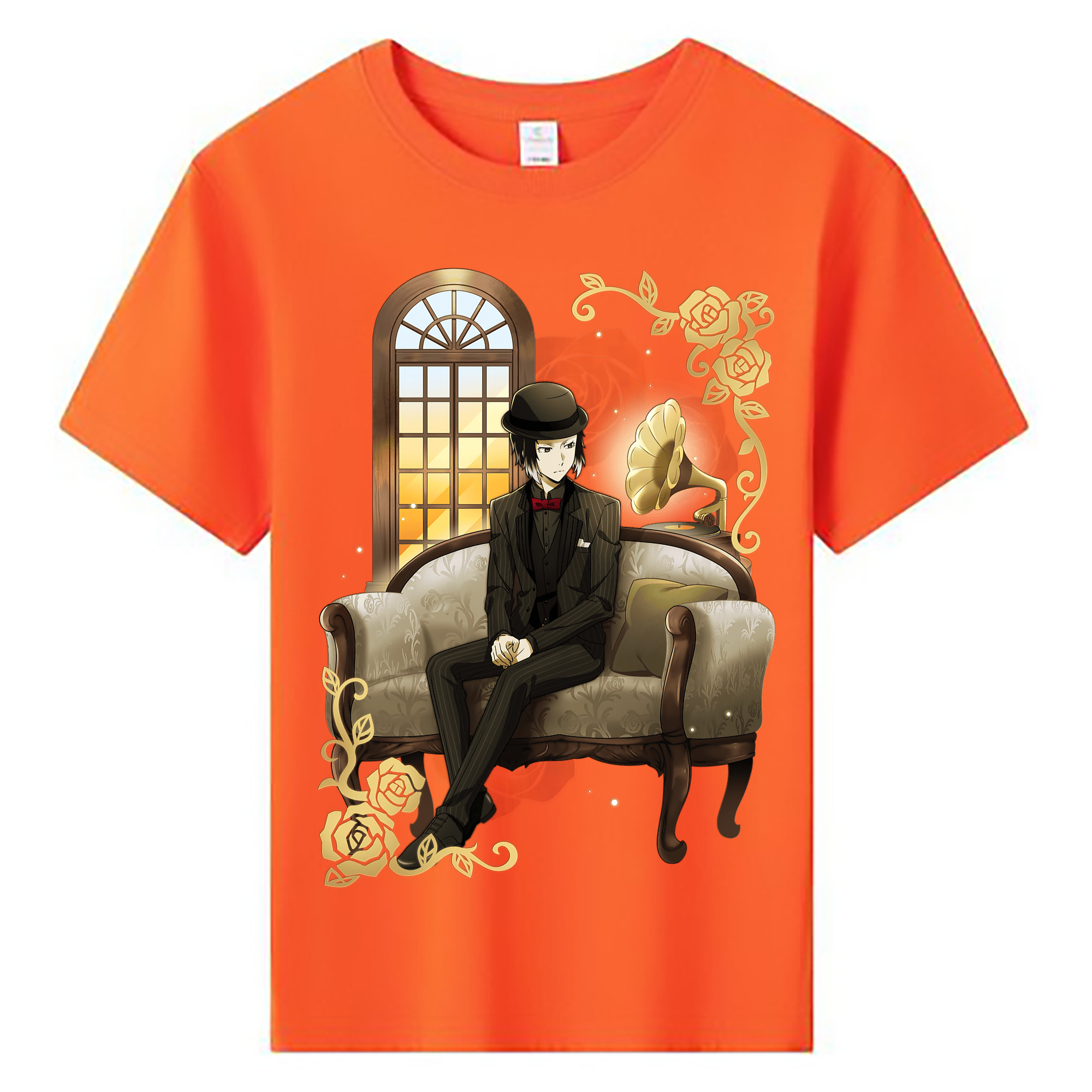 （画像用） 文豪ストレイドッグス Bungo Stray Dogs 綿100％キッズTシャツ（フロントプリント）