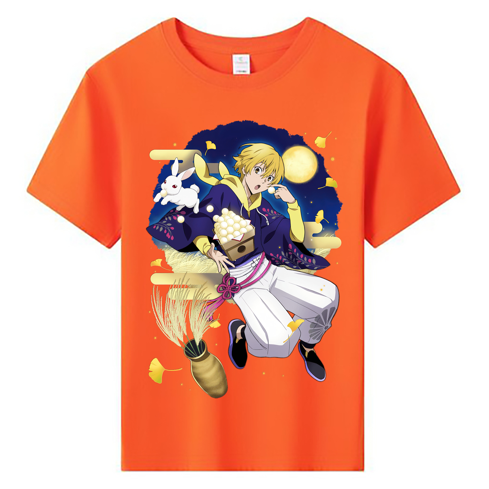 （画像用） 文豪ストレイドッグス Bungo Stray Dogs 綿100％キッズTシャツ（フロントプリント）