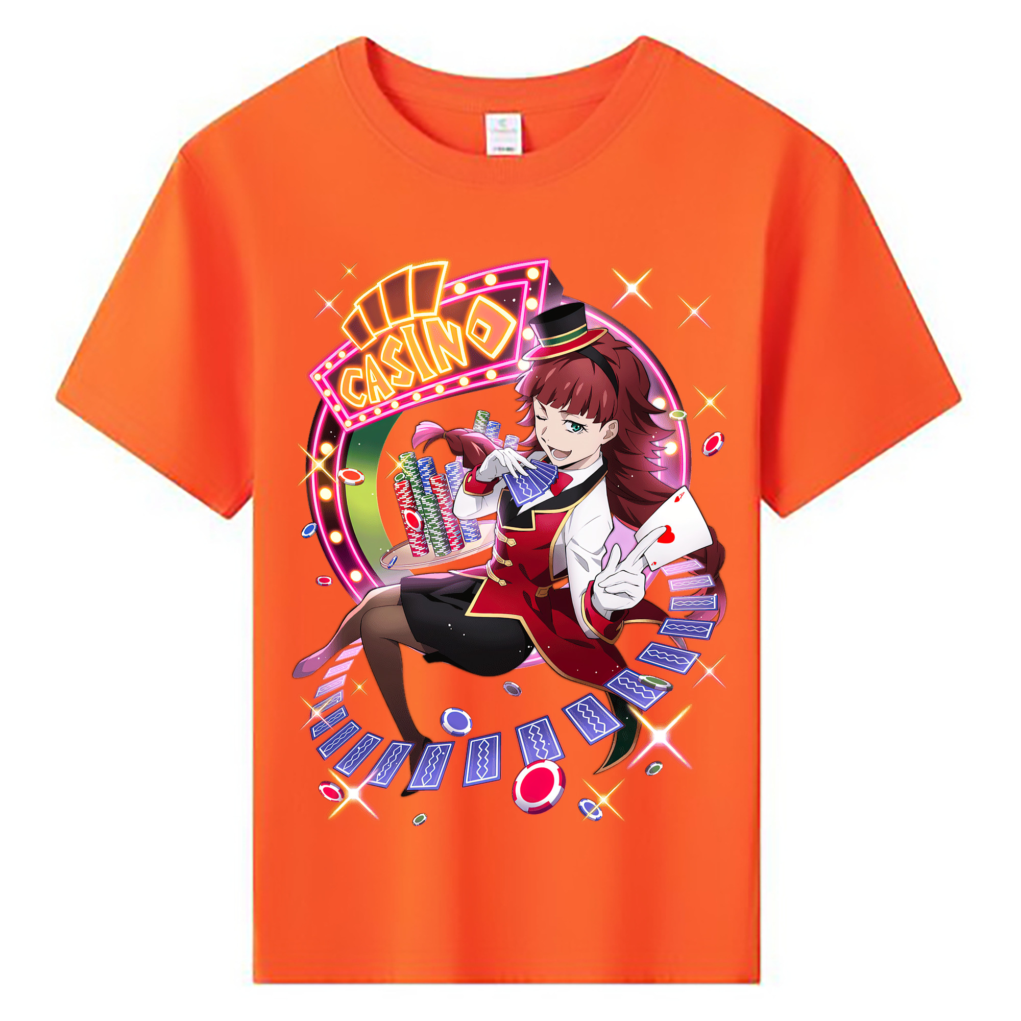 （画像用） 文豪ストレイドッグス Bungo Stray Dogs 綿100％キッズTシャツ（フロントプリント）